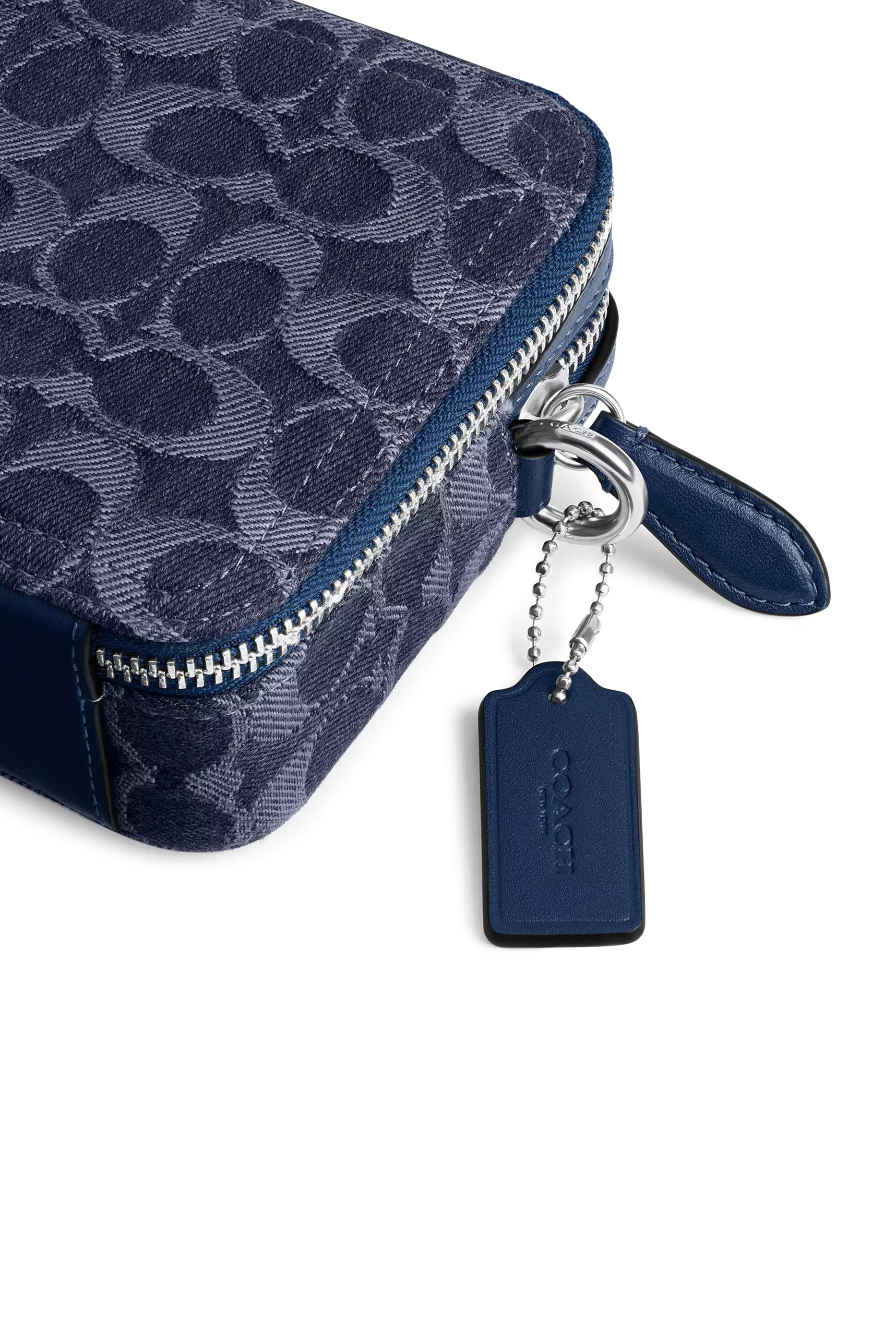 Charter Crossbody Bag 19 in Signature Denim