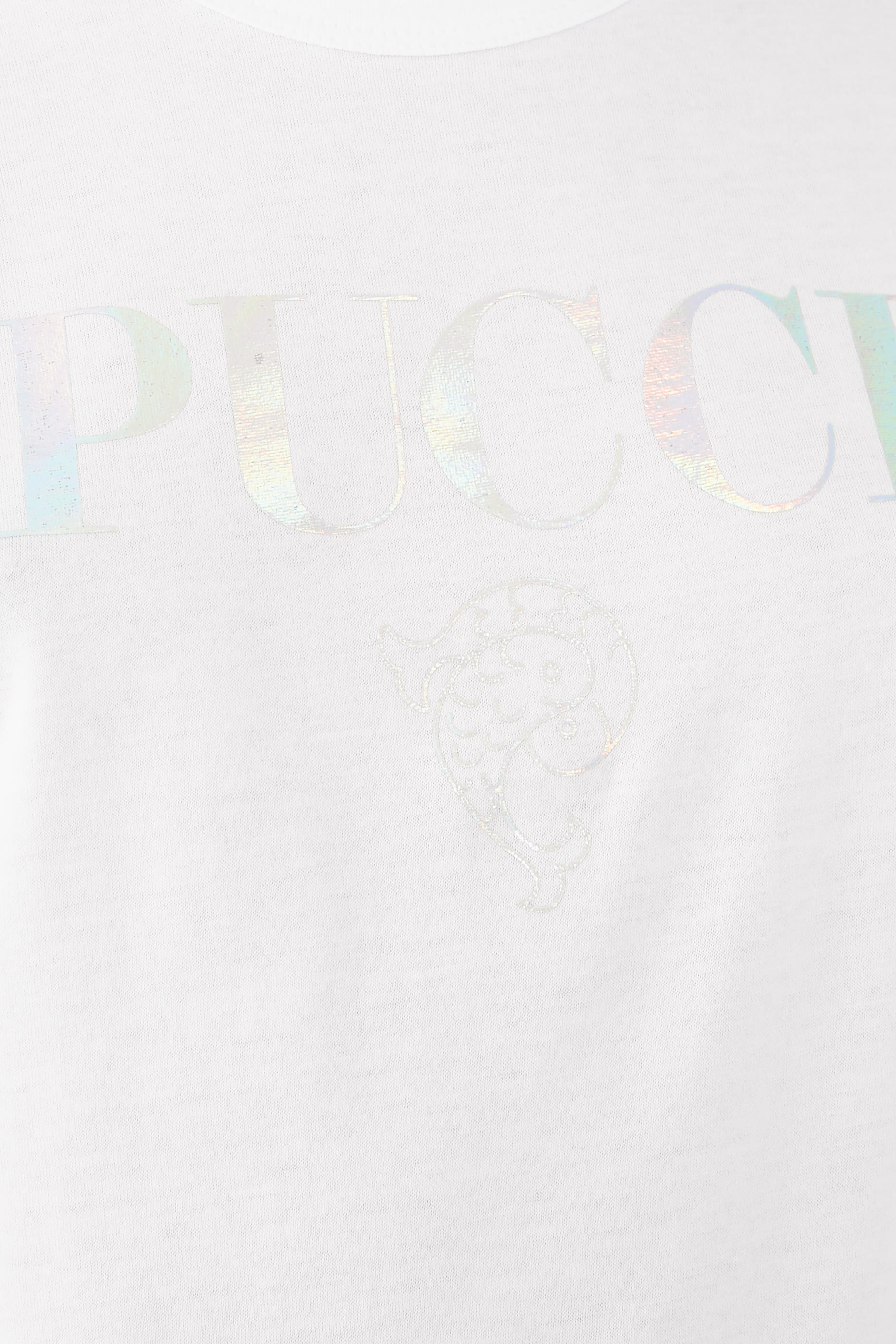 Iridescent Logo-Print T-Shirt