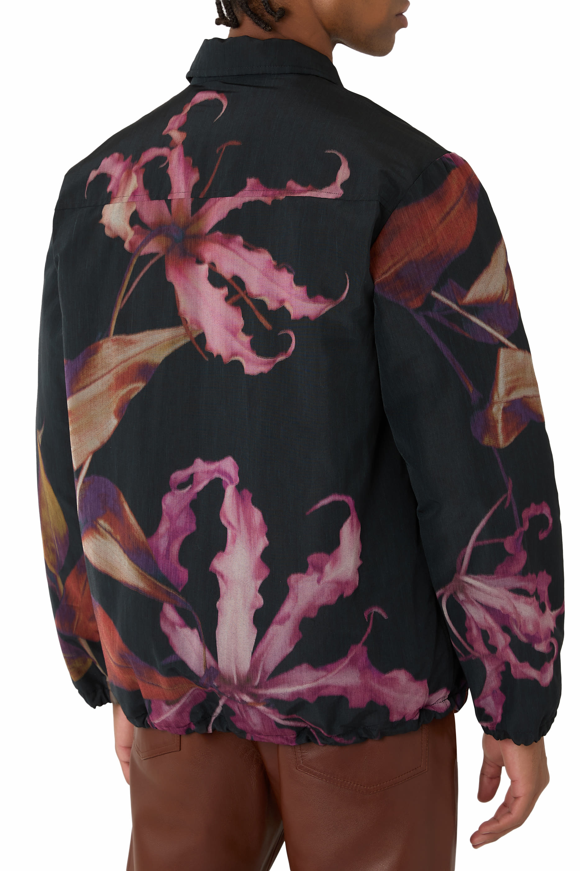 Printed Shirt Jacket