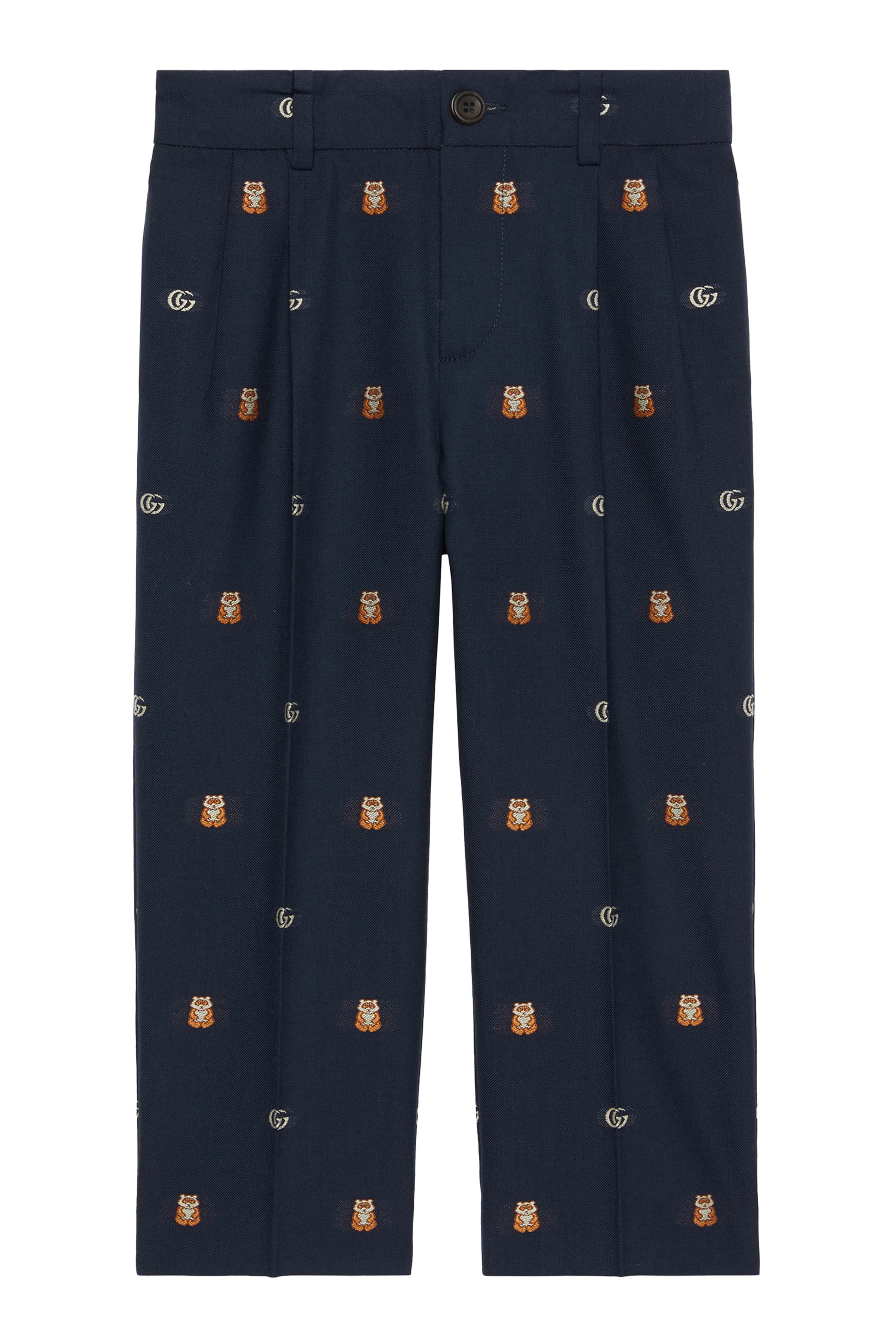 Kids Double G Wool Pants