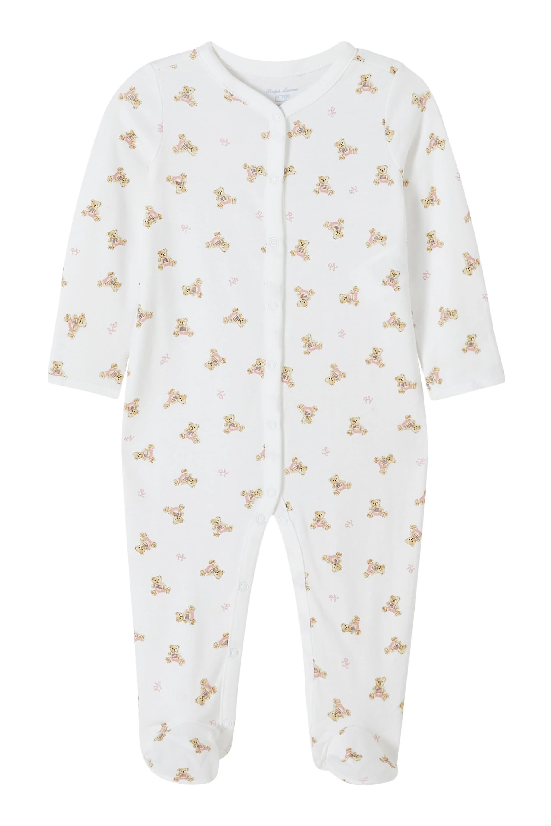 Kids All-Over Print Bear Jumpsuit