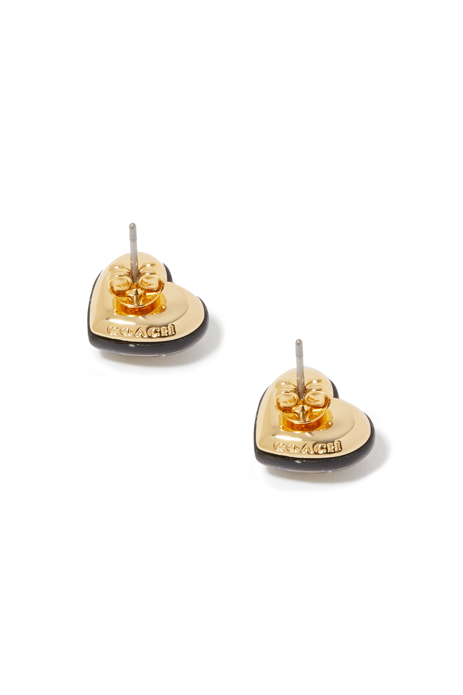 Signature Heart Stud Earrings