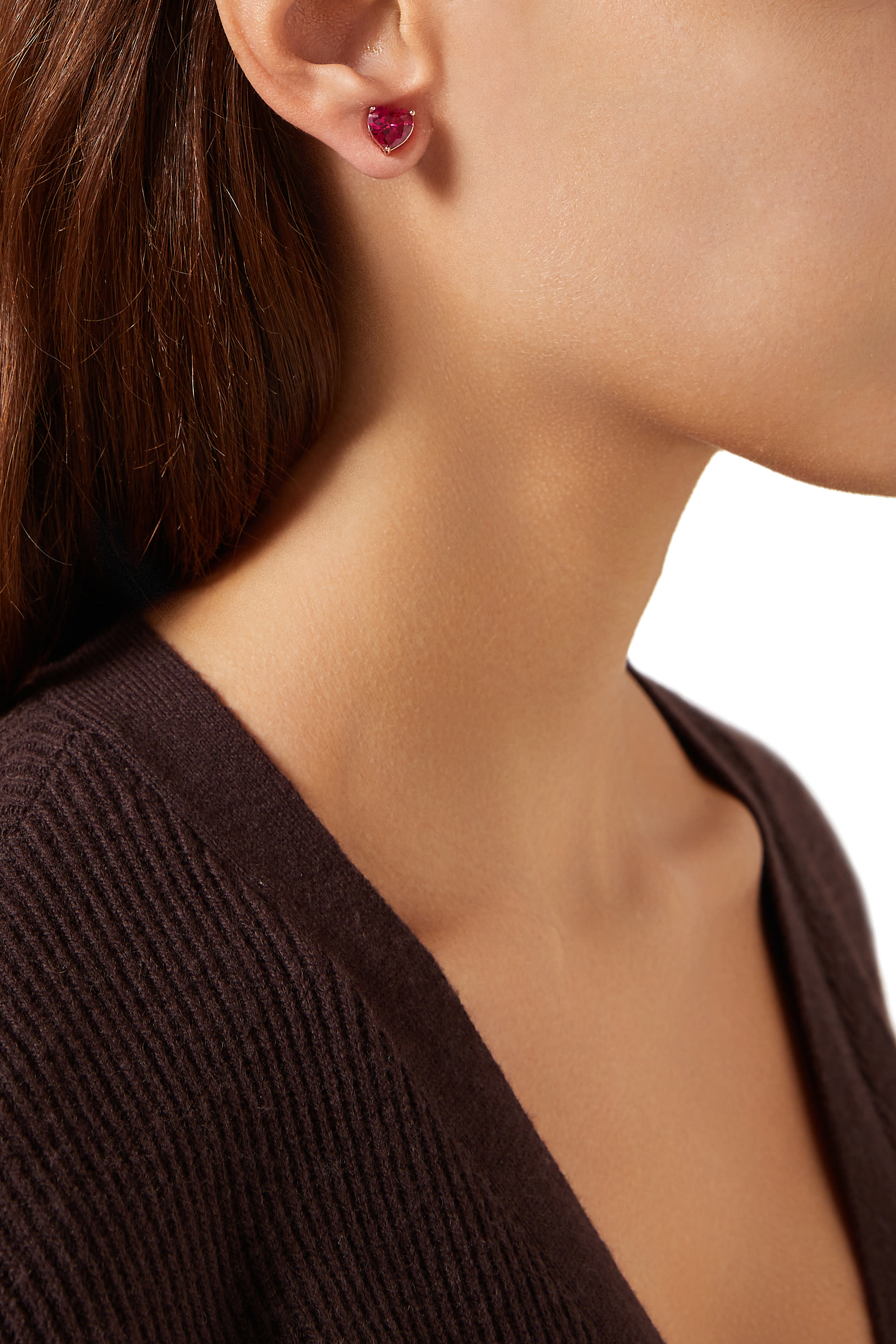 My Heart Stud Earrings