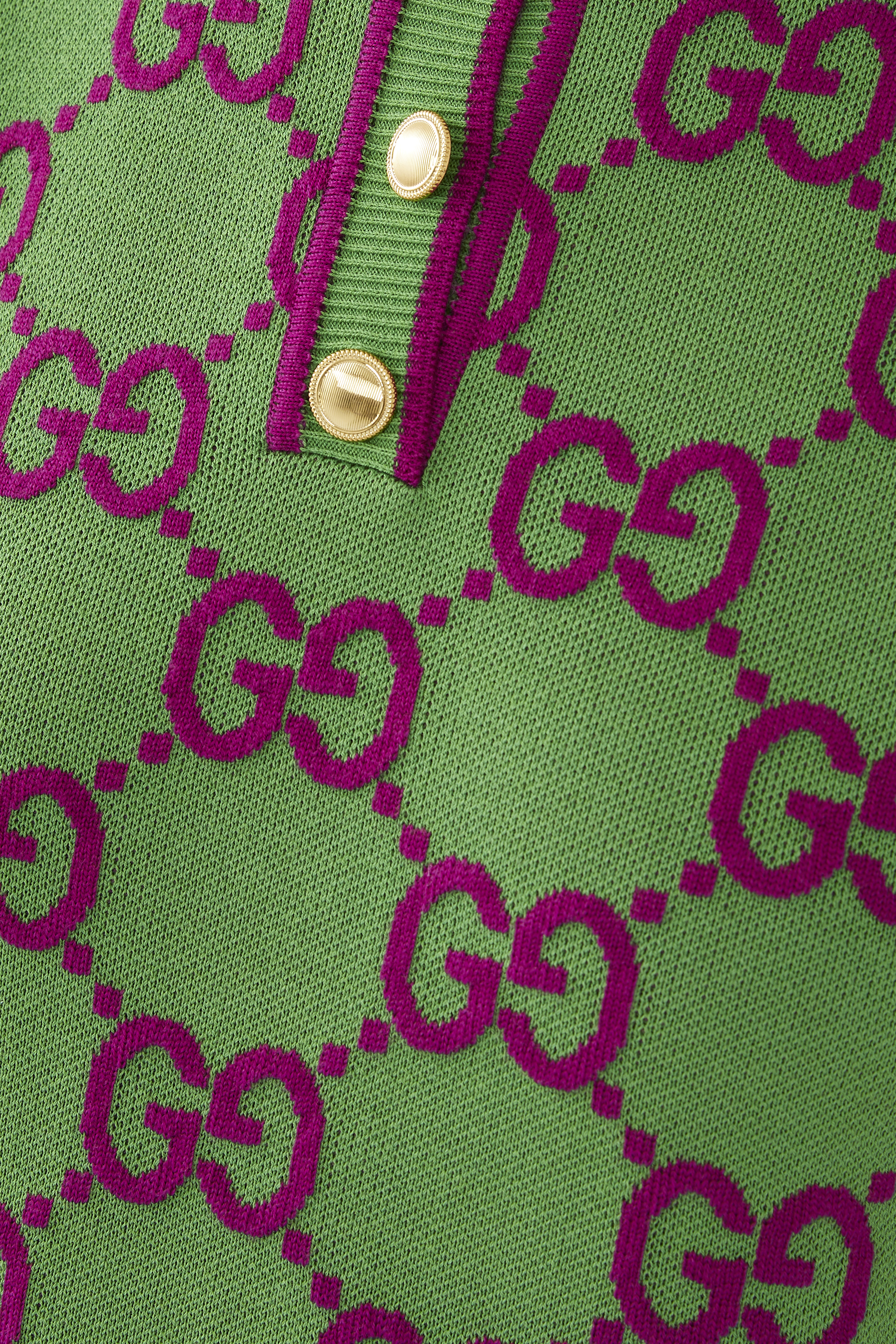 Silk Blend Polo Dress