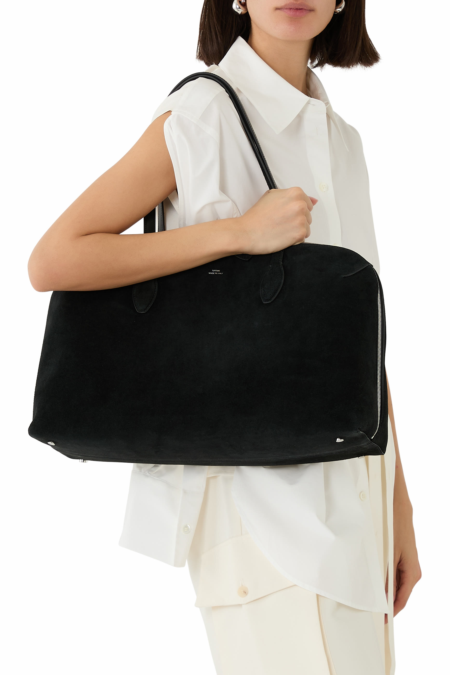 Suede Day Tote Bag