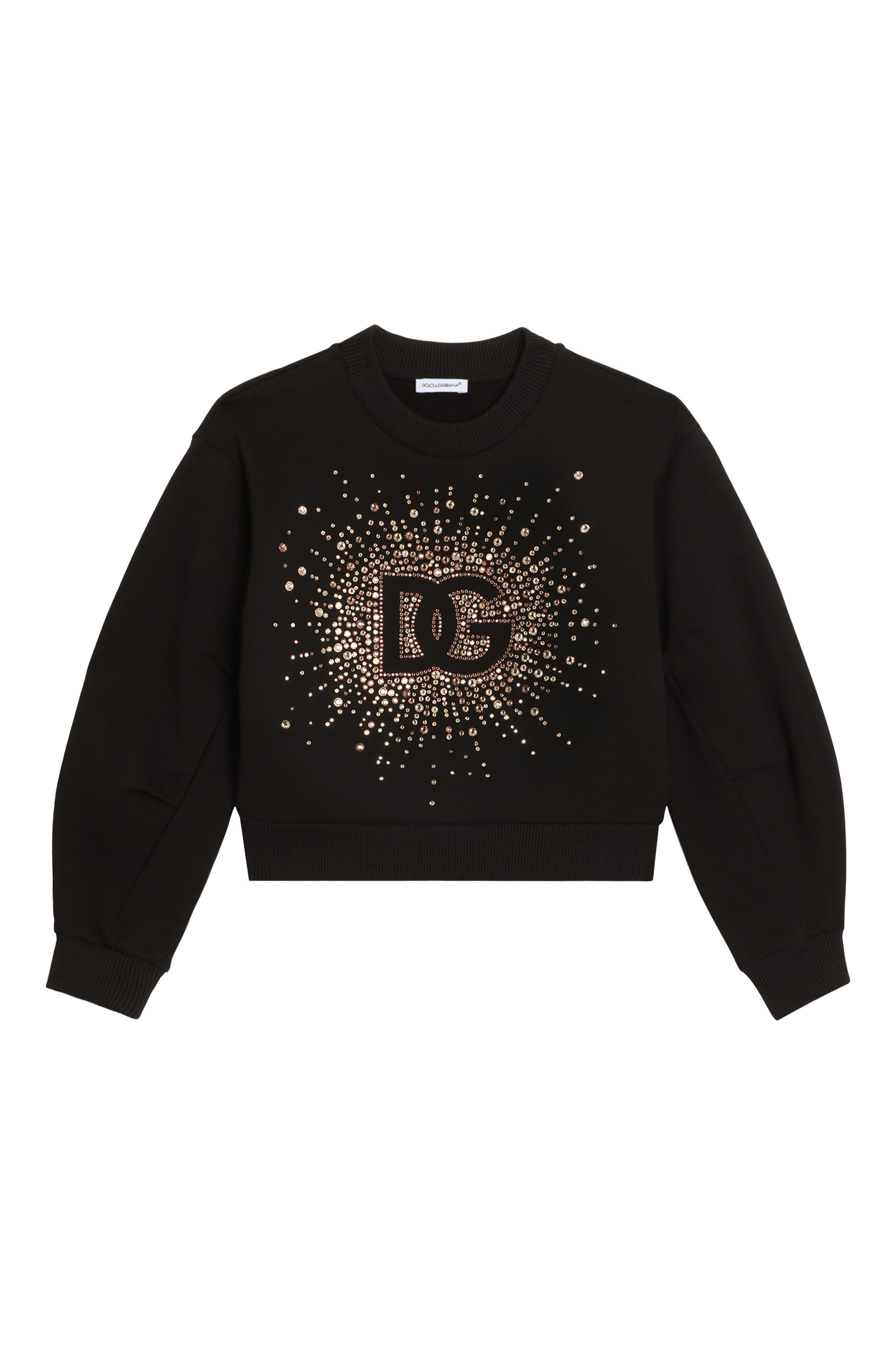 Kids Rhinestone Detail Jersey Sweatshirt