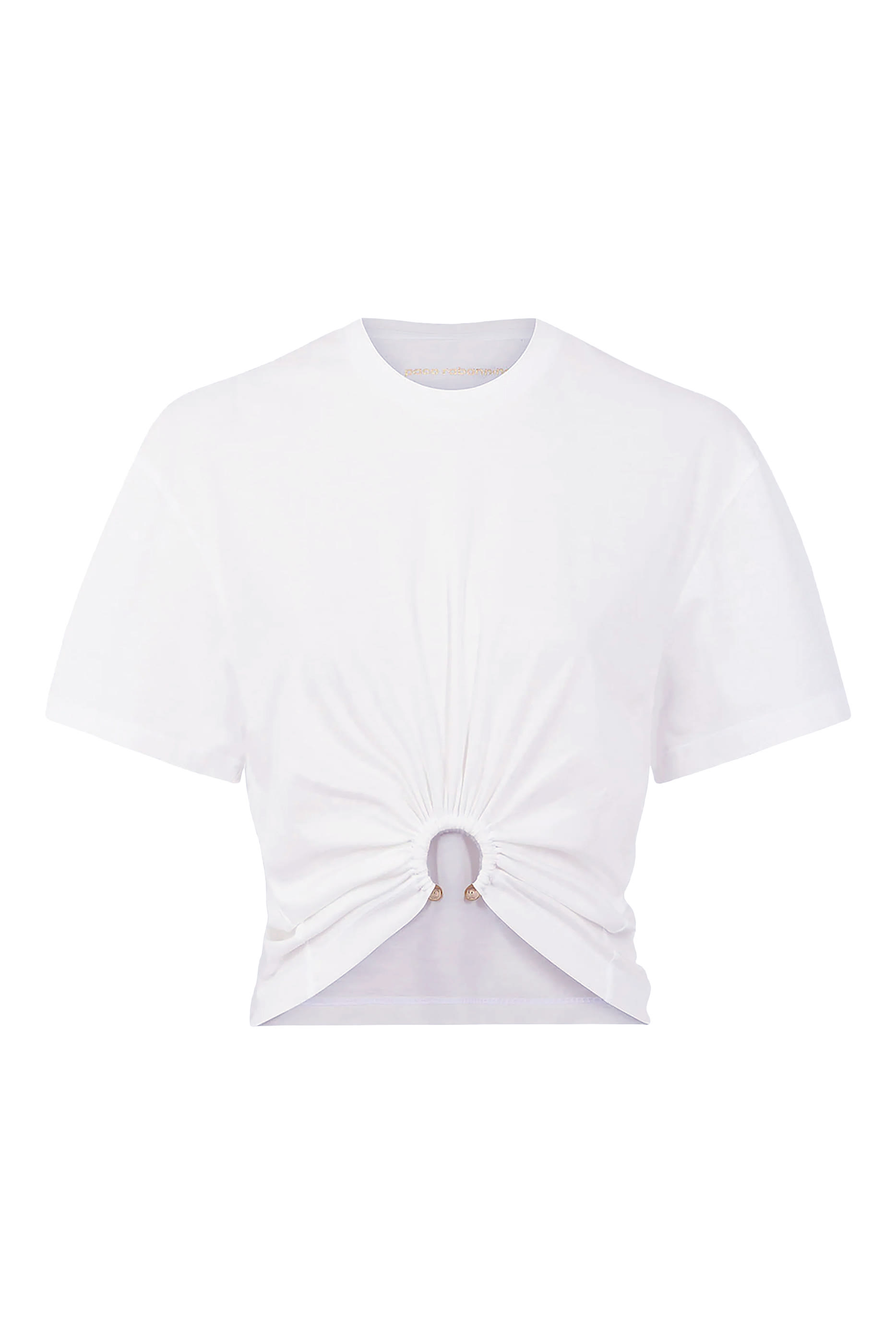 T-Shirt with Piercing