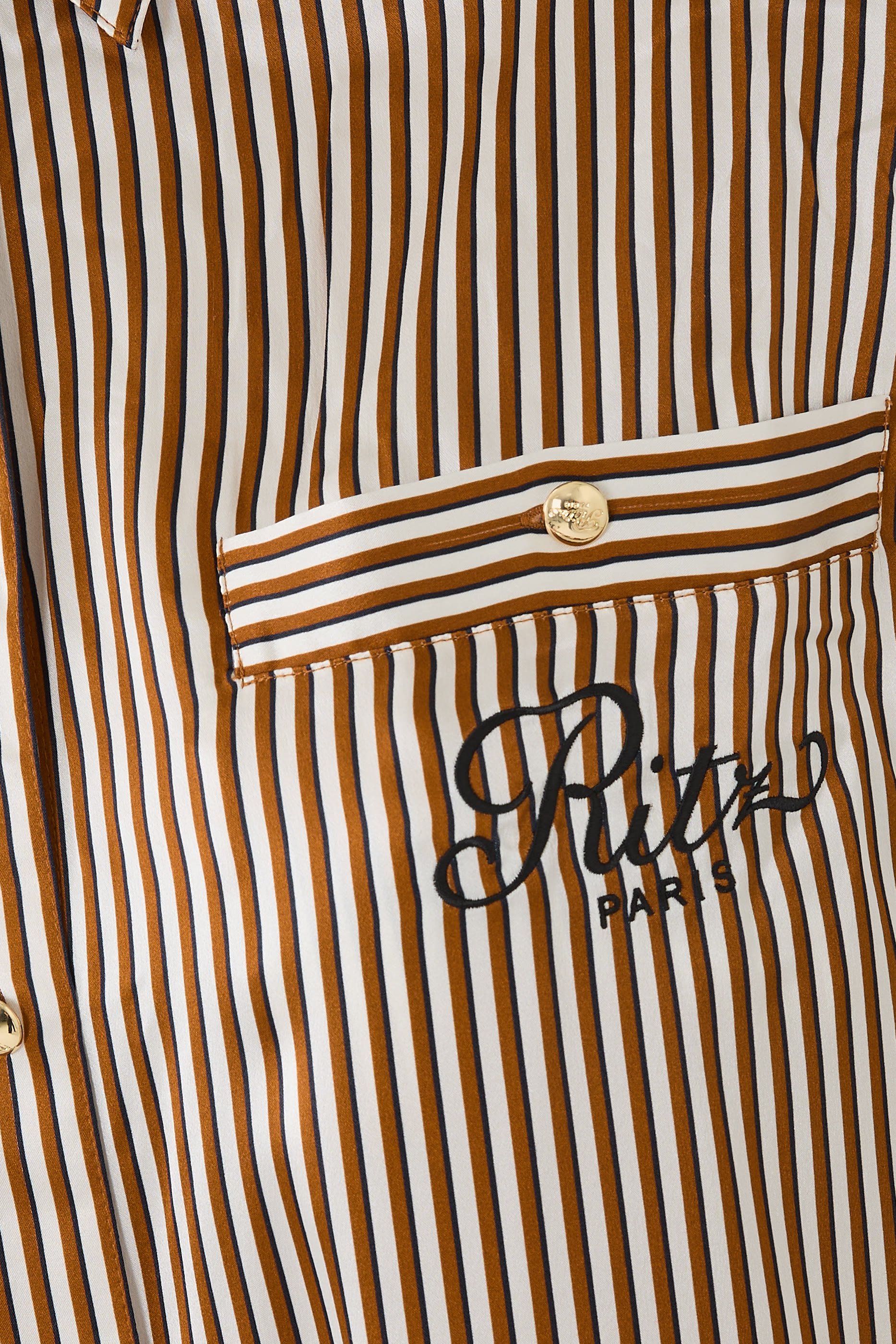 Ritz Striped Pajama Shirt