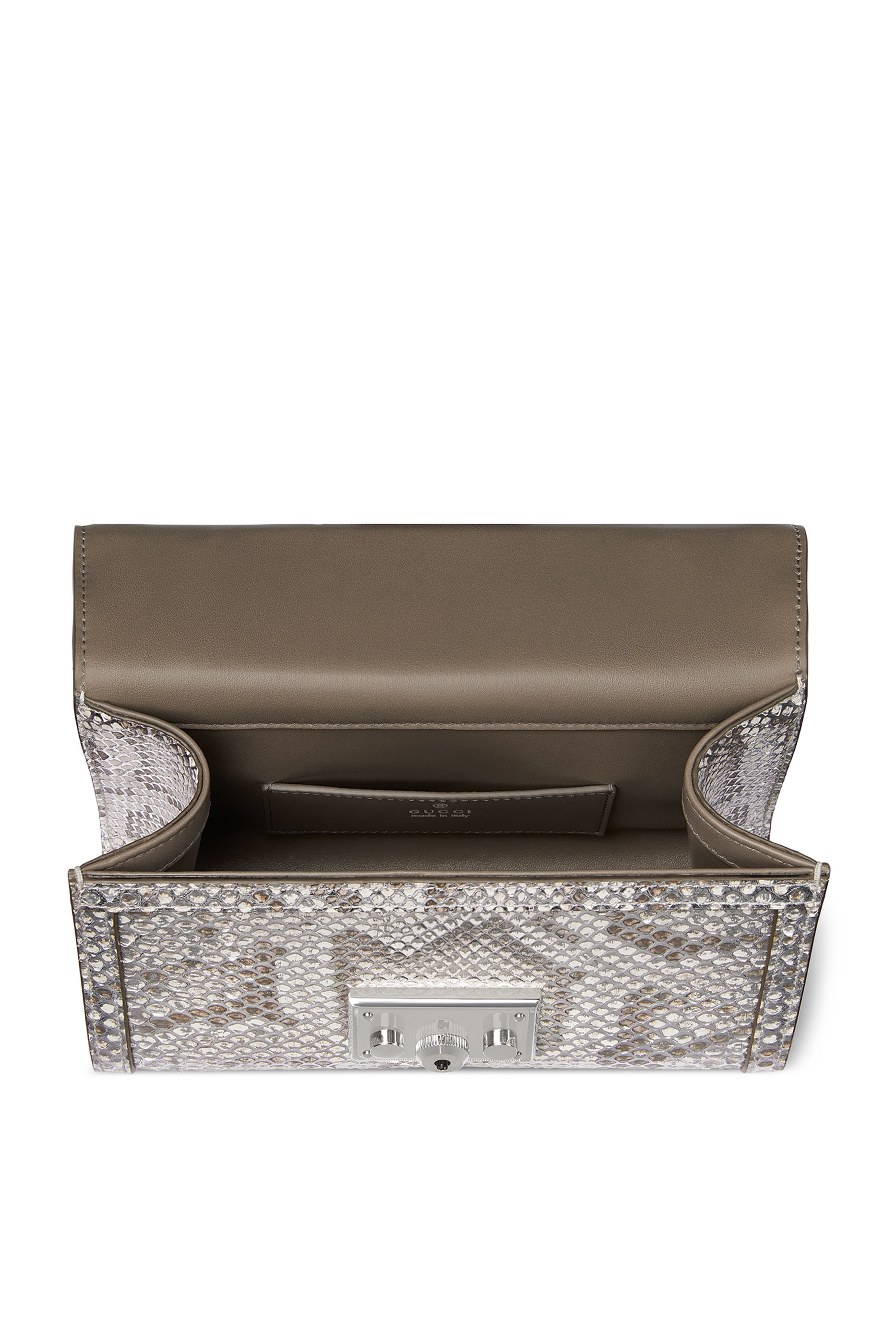 Padlock Python Small Top-Handle Bag