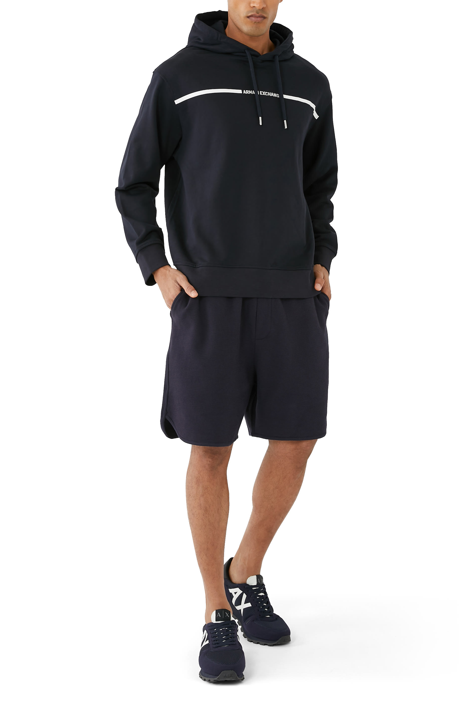 Logo Cotton Fleece Hoodie