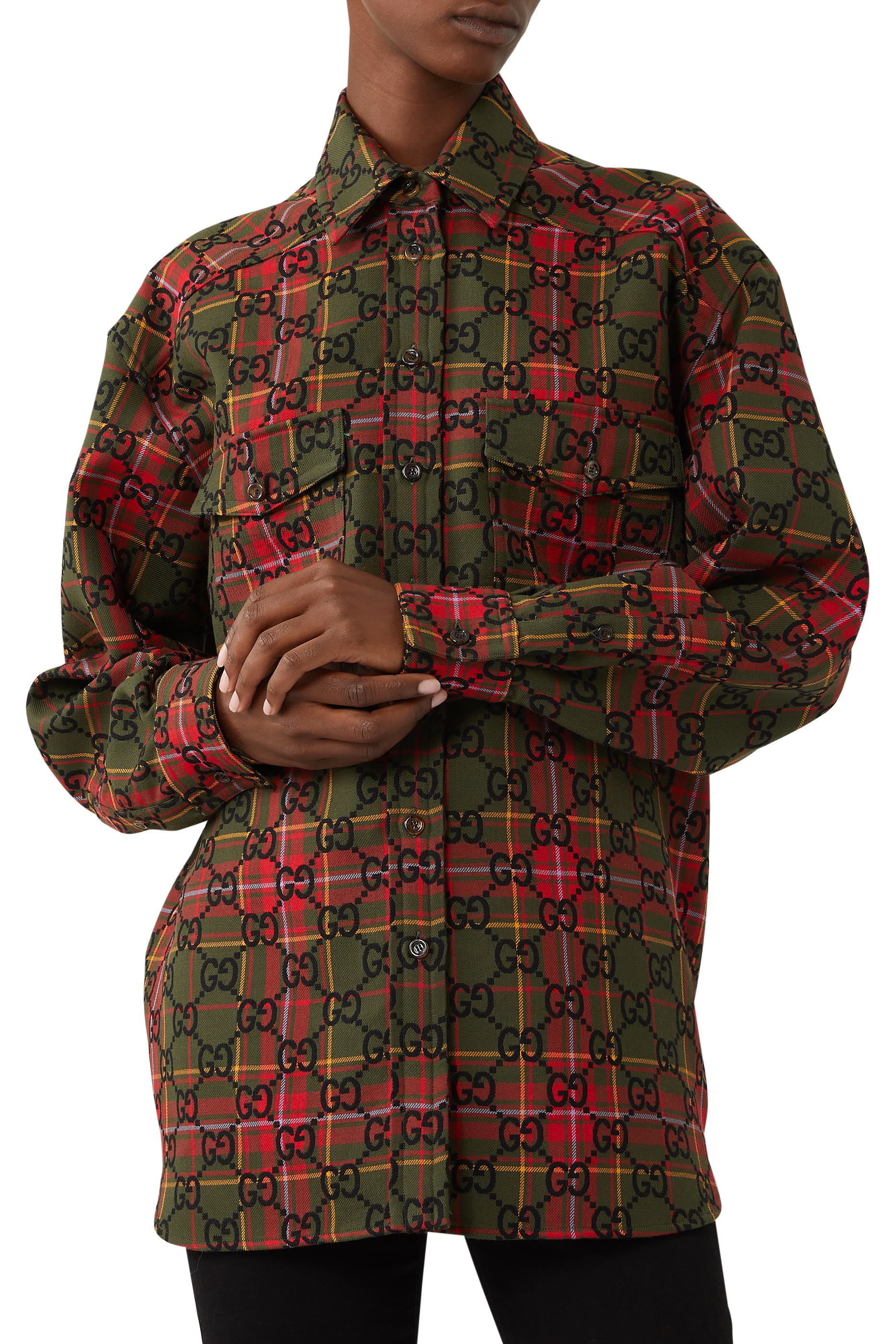 Monogram Tartan Shirt