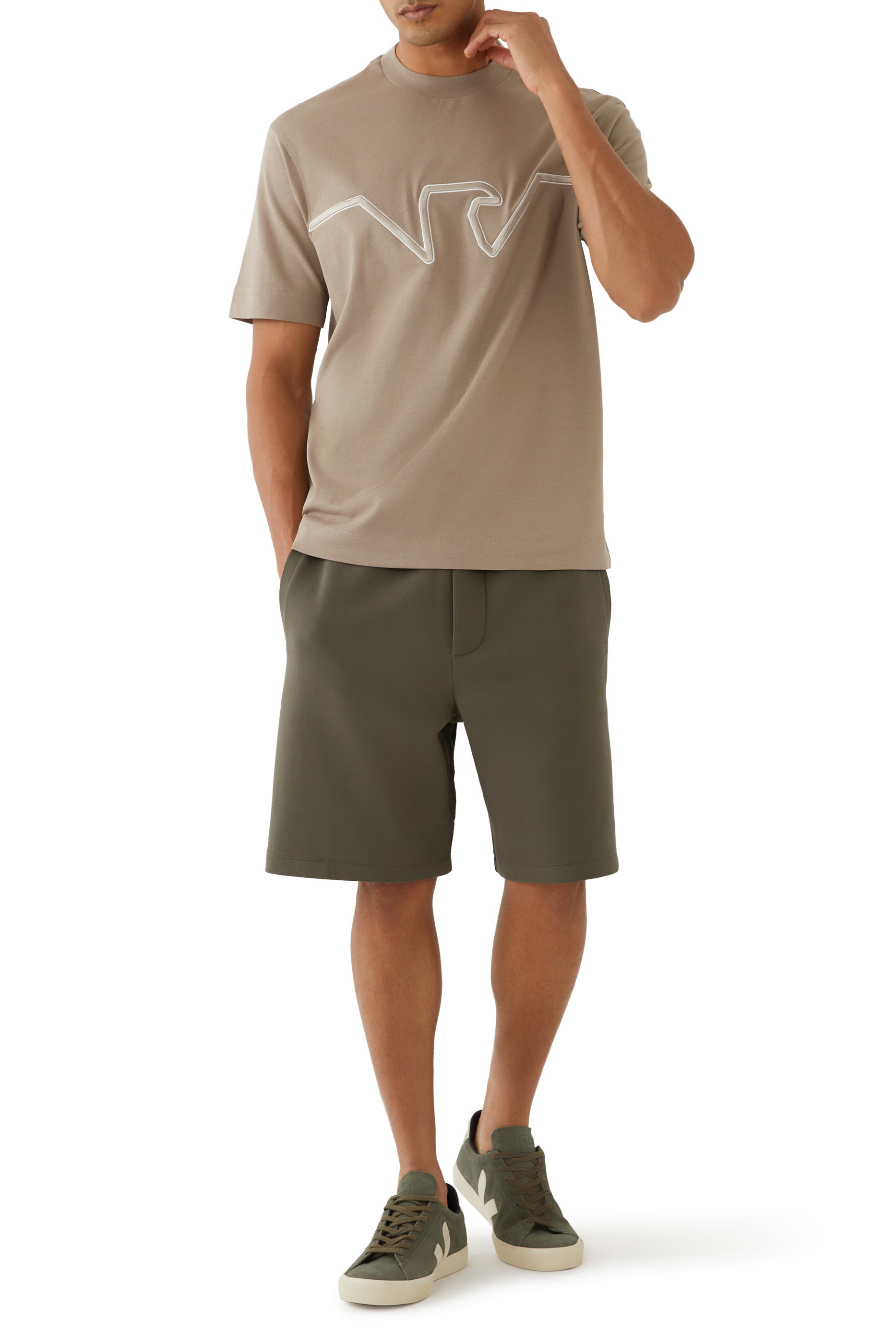 Macro Eagle Logo T-Shirt