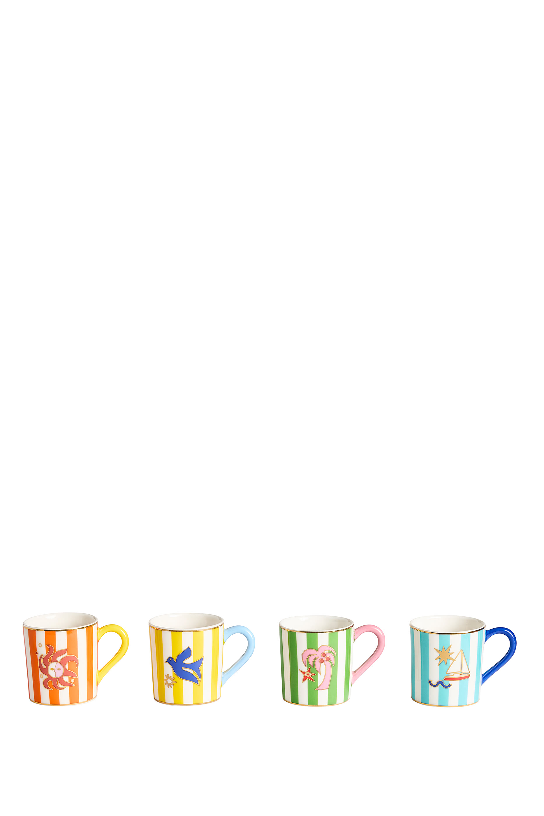 Playa Espresso Cup, Set of 4