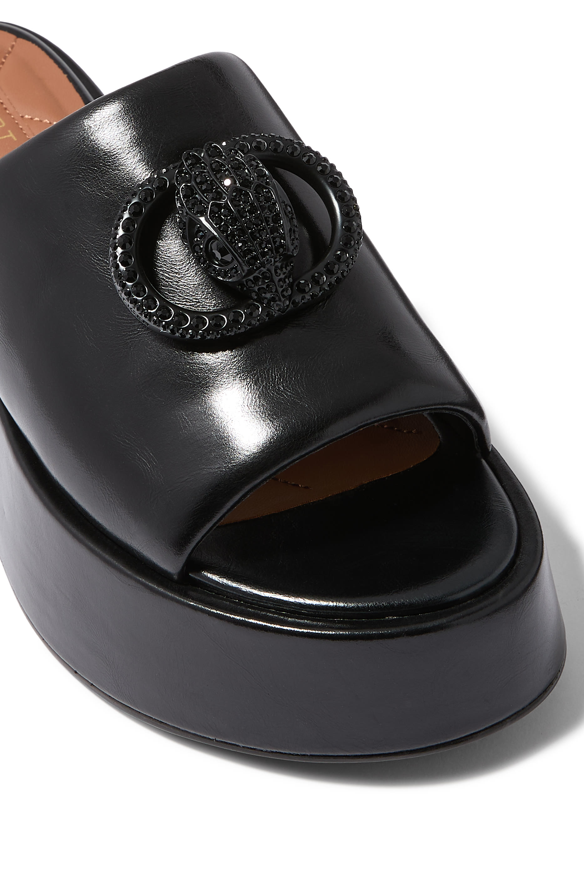 Chelsea 55 Drench Flatform Mules