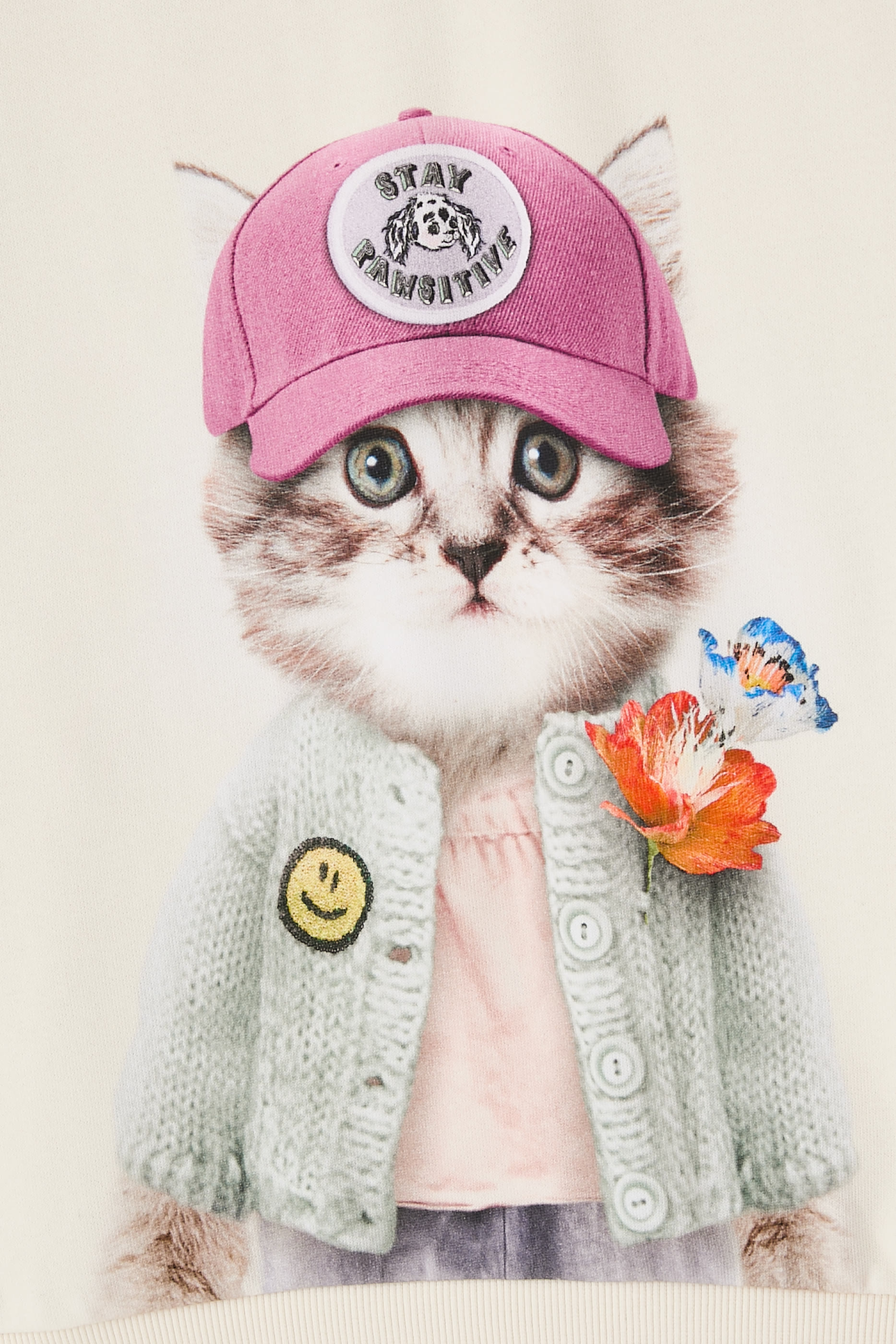 Kids Kitty Miauu Maxi Sweatshirt