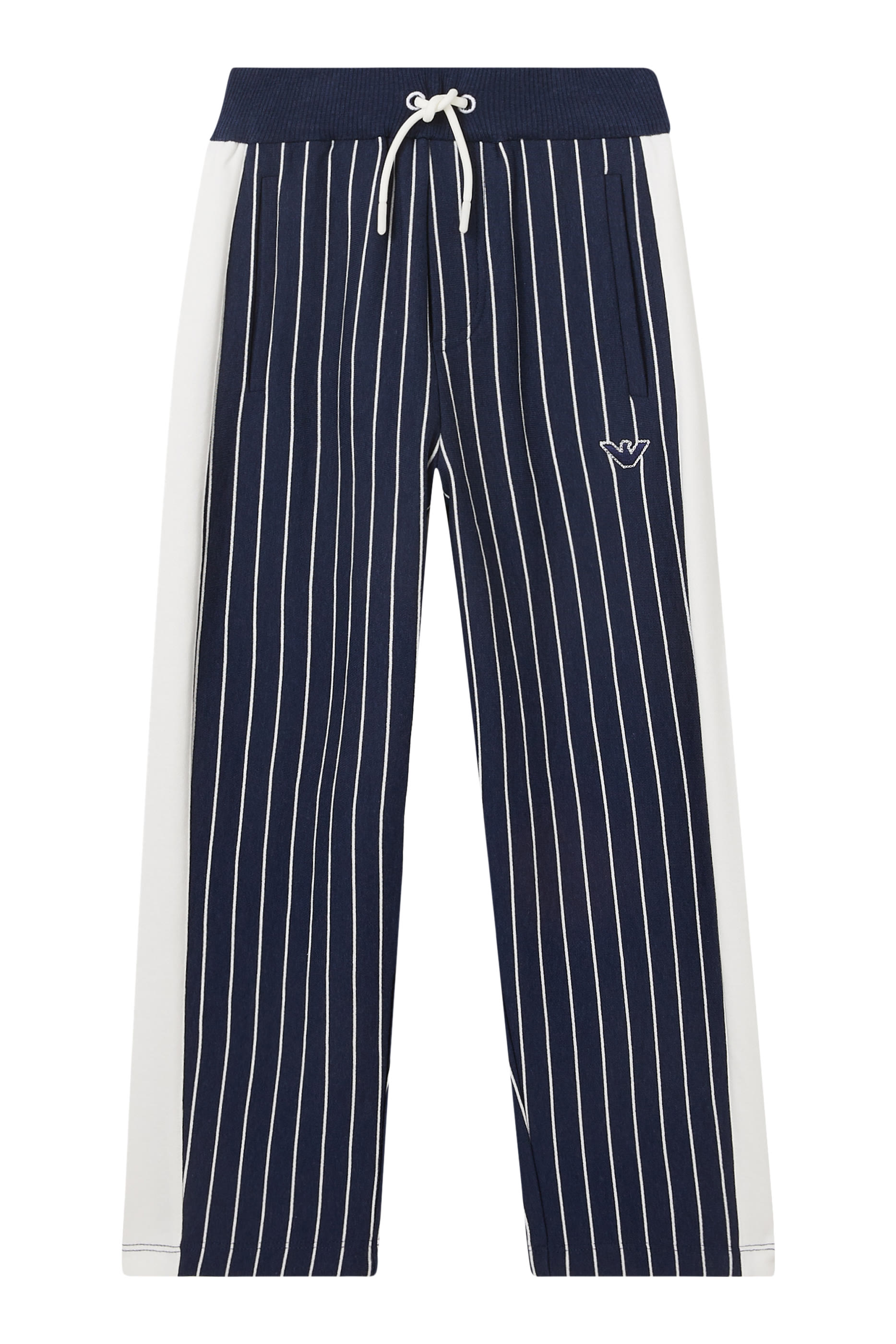 Kids Striped Detail Trousers