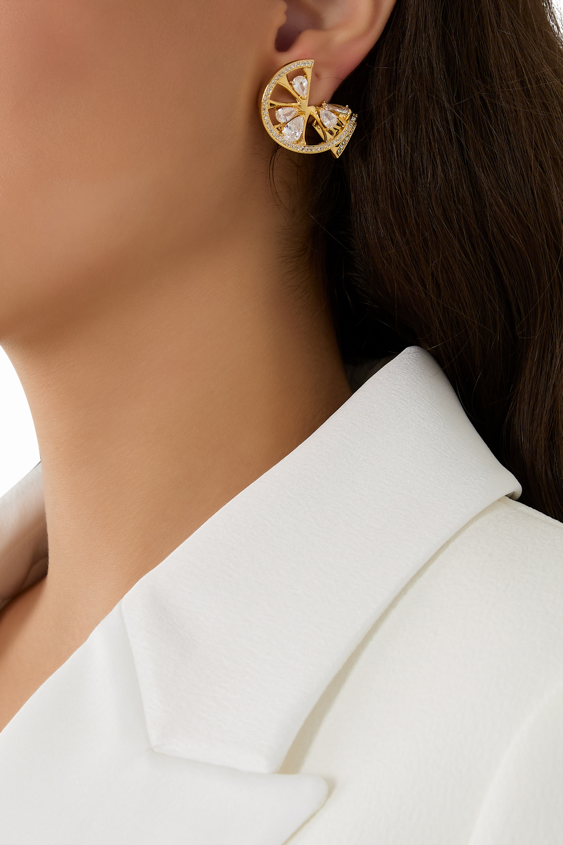  Twisted Statement Earrings 