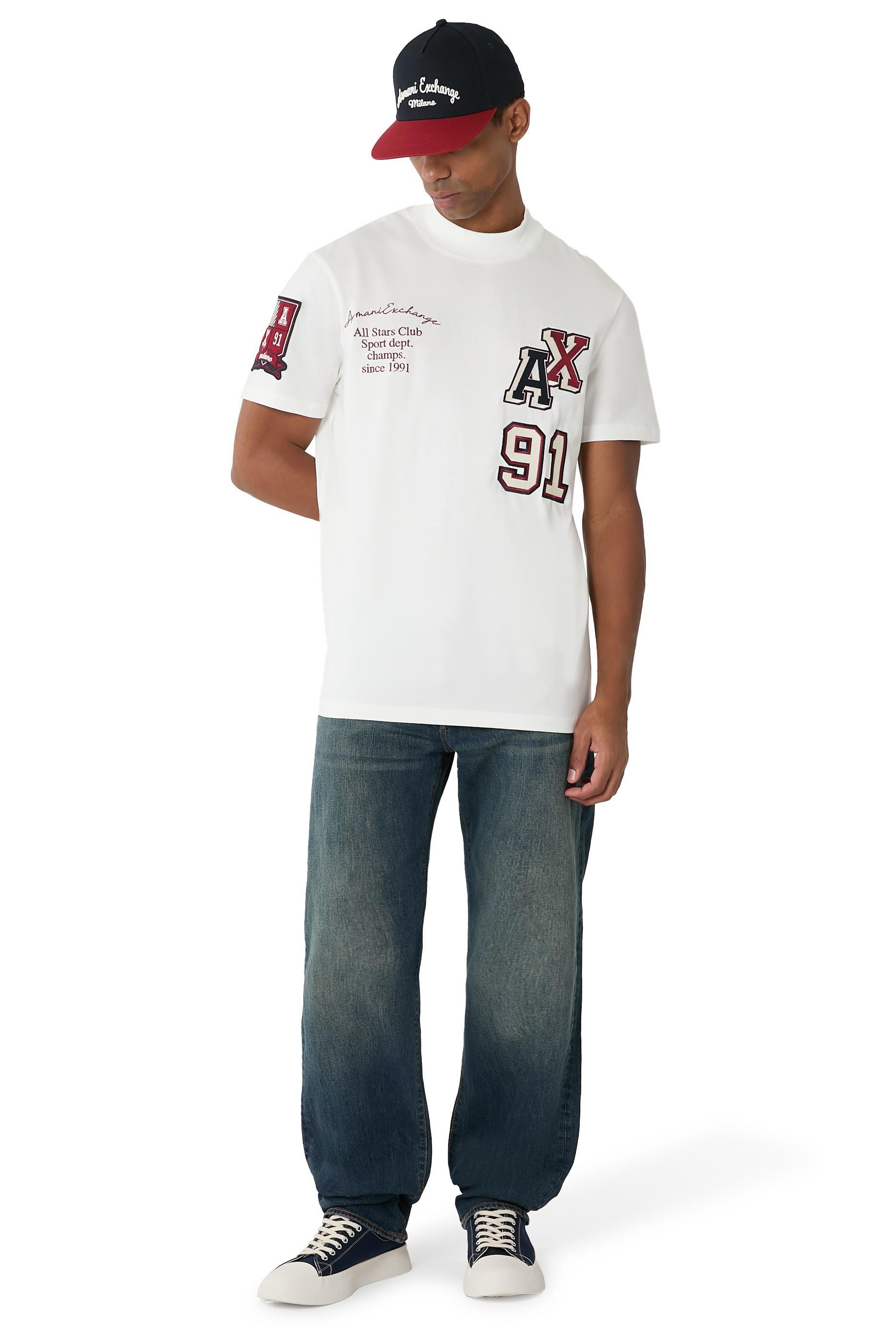 Regular Fit Multi-Logo T-shirt