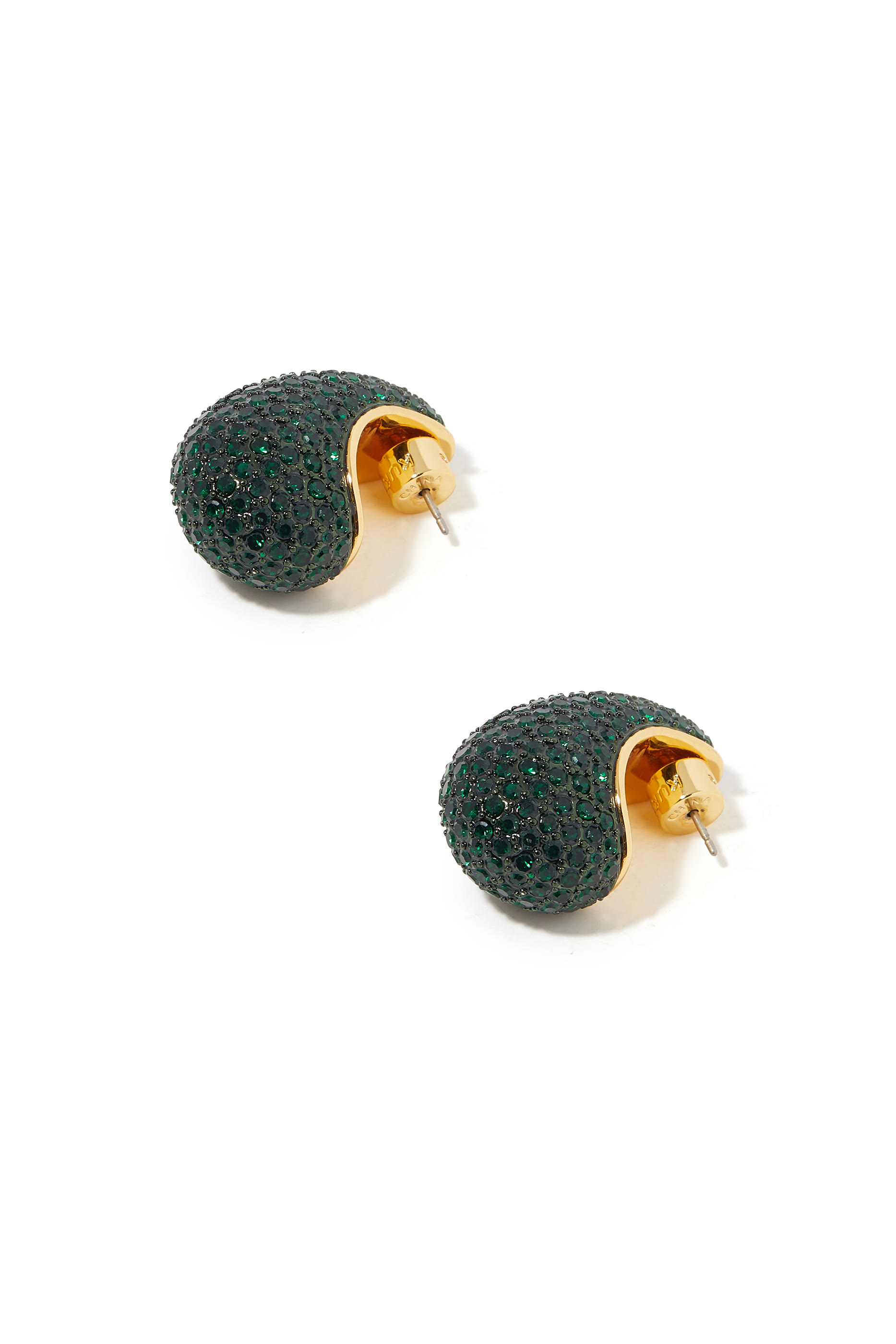 Pave Dome Earrings