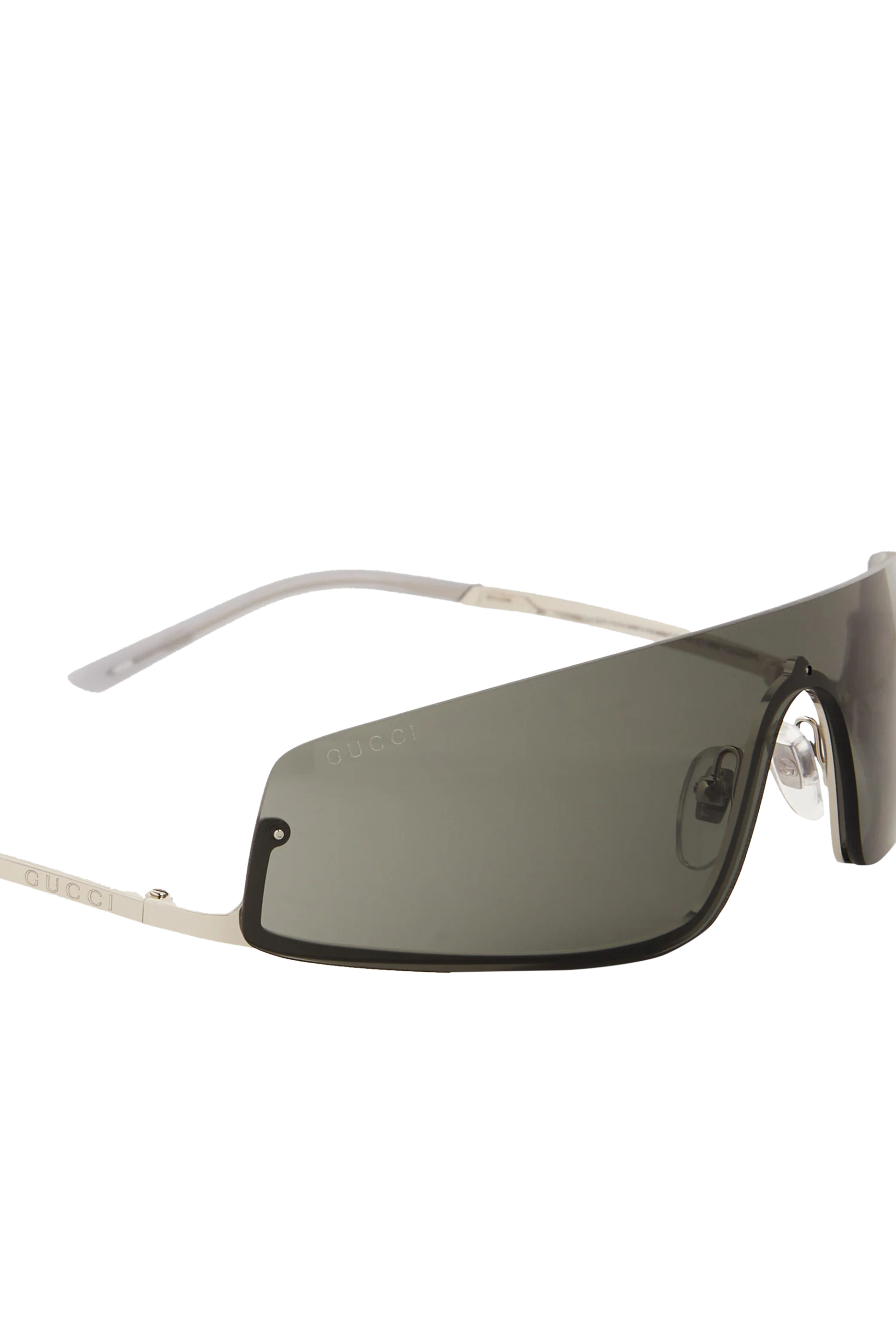 Mask-Shaped Frame Sunglasses