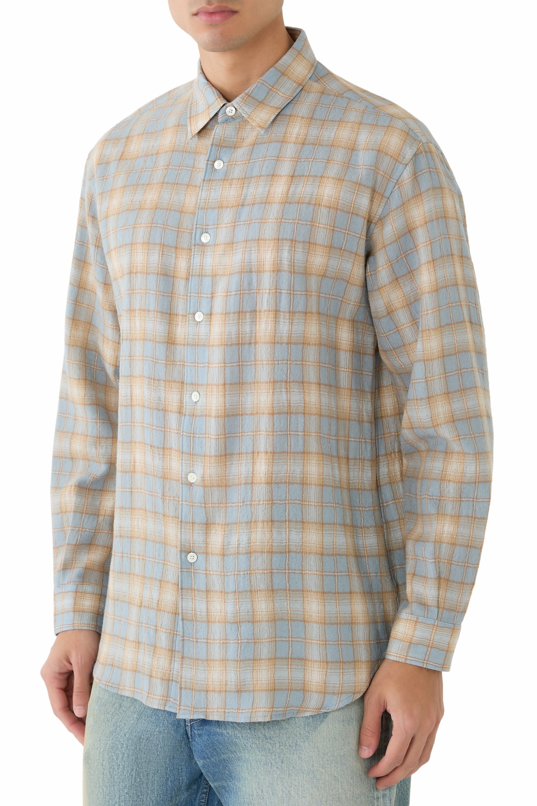 Airy Checked Shirt