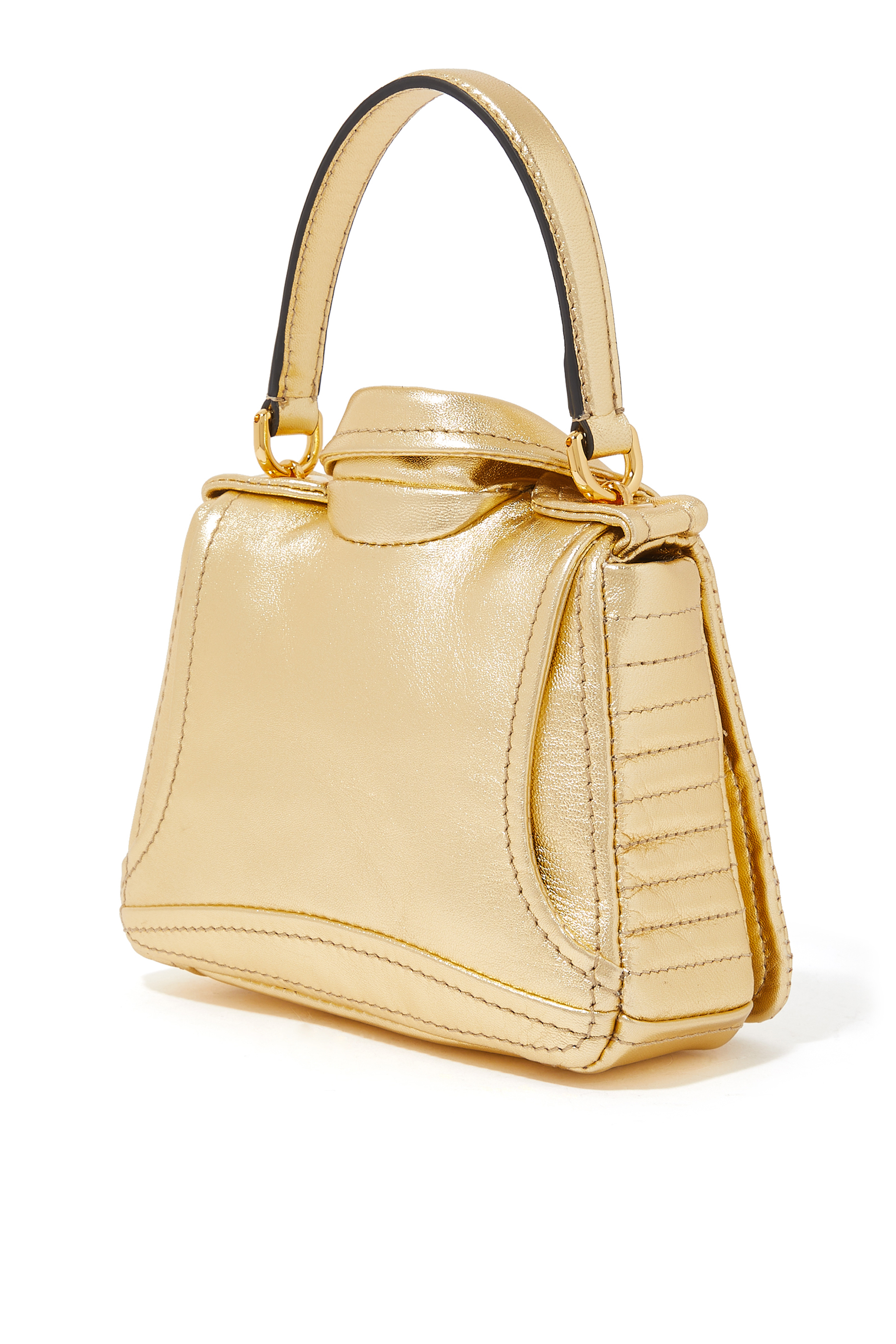 Mini Leather Biker Bag