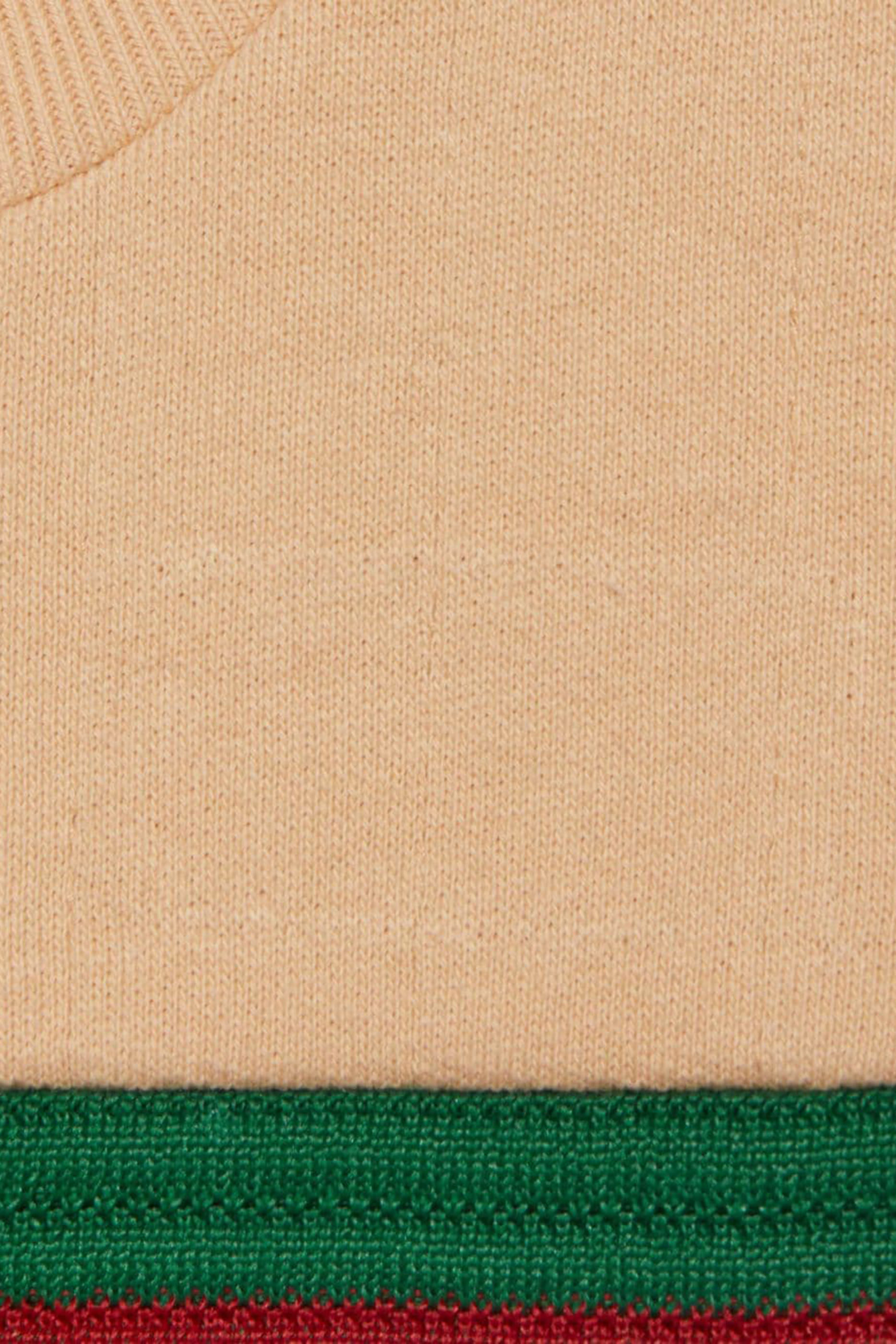 Kids Felted Cotton Jersey Zip Jacket