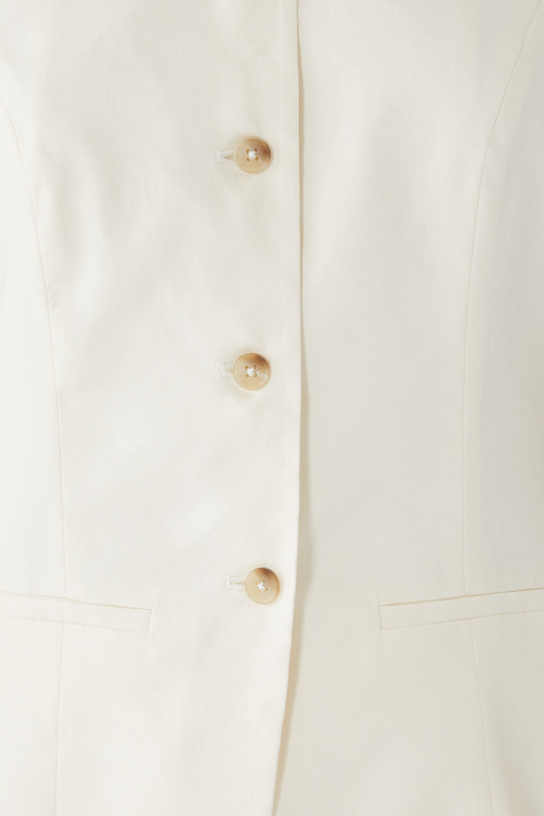 Linen Sleeveless Waistcoat