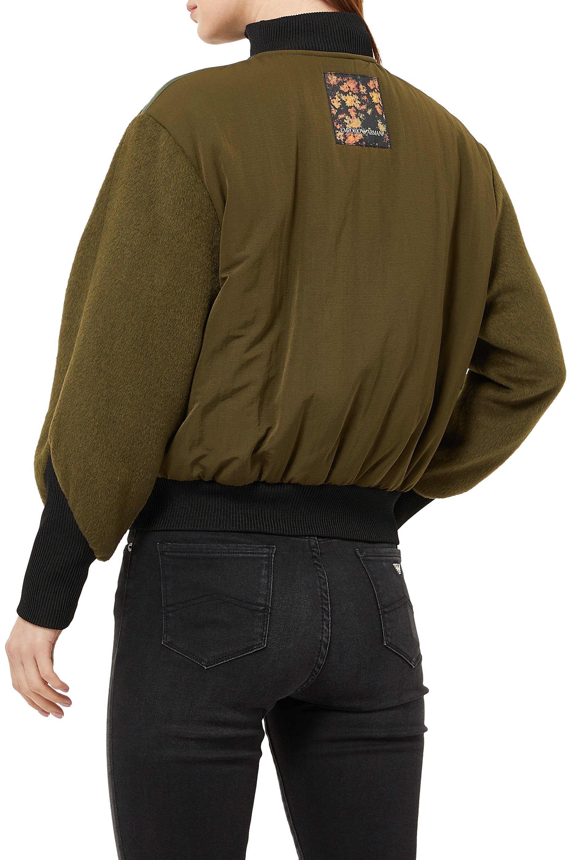 Quilted Bomber Jacket