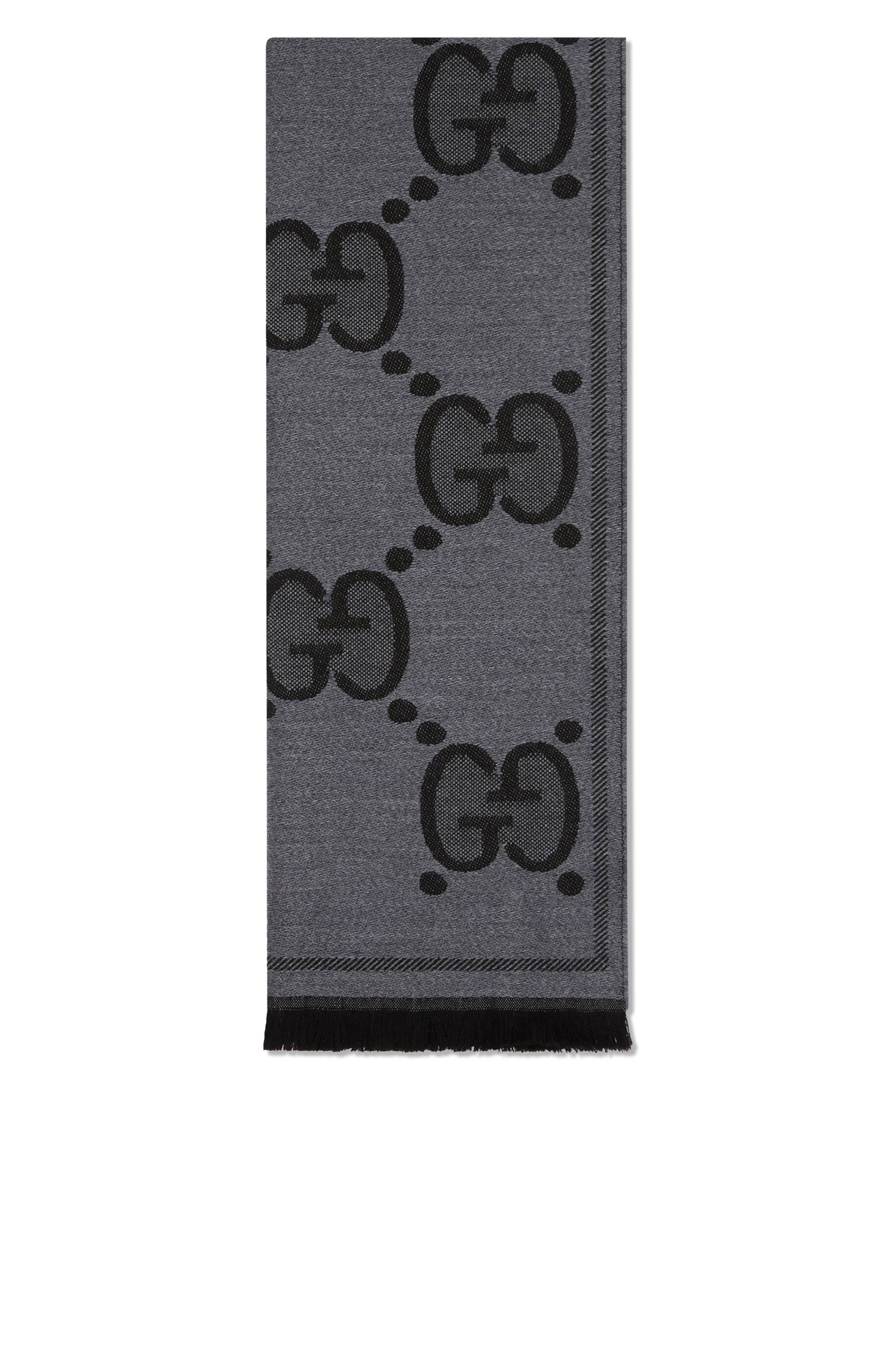 Monogram Wool Jacquard Scarf