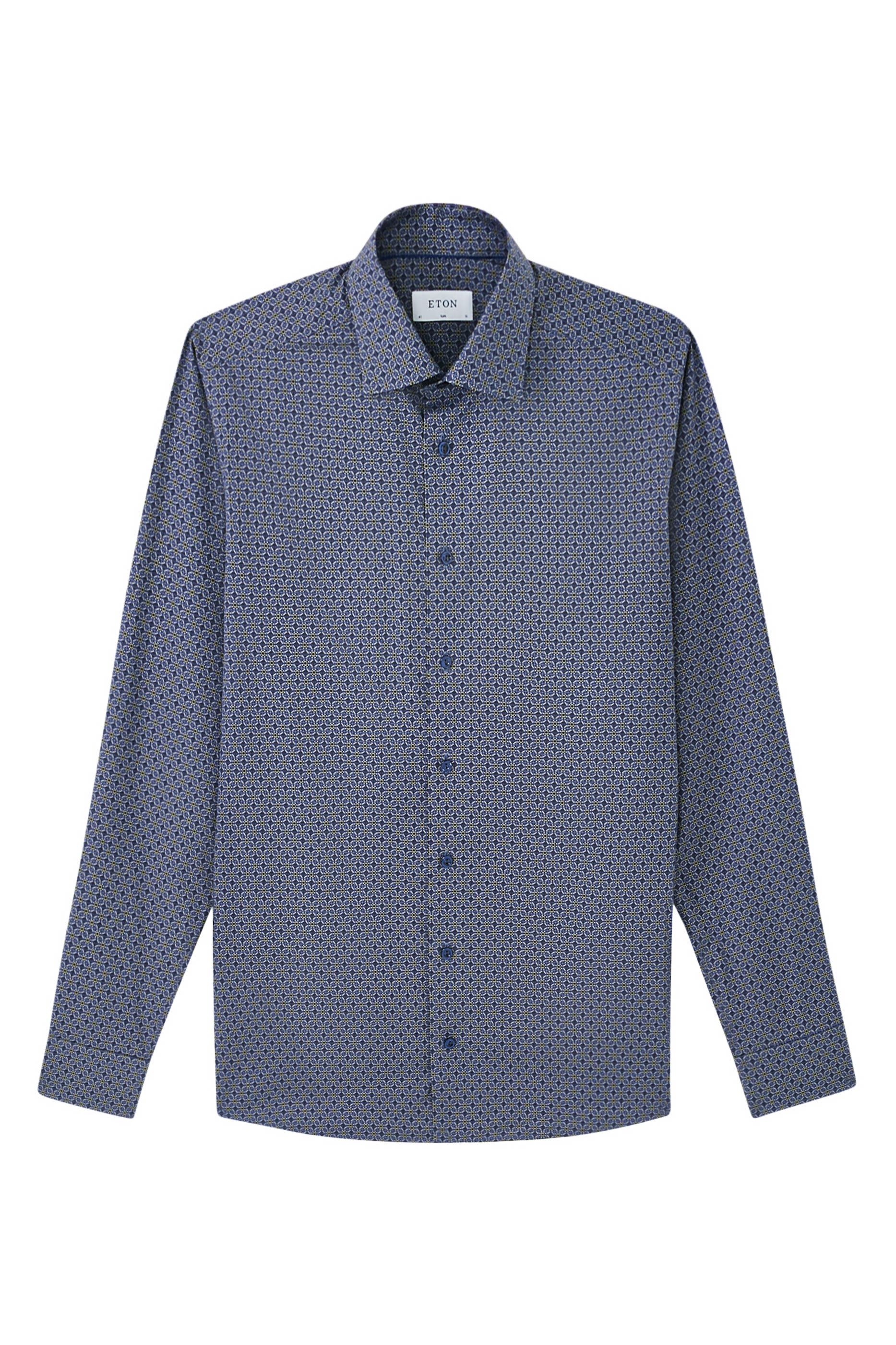Geometric Signature Twill Shirt