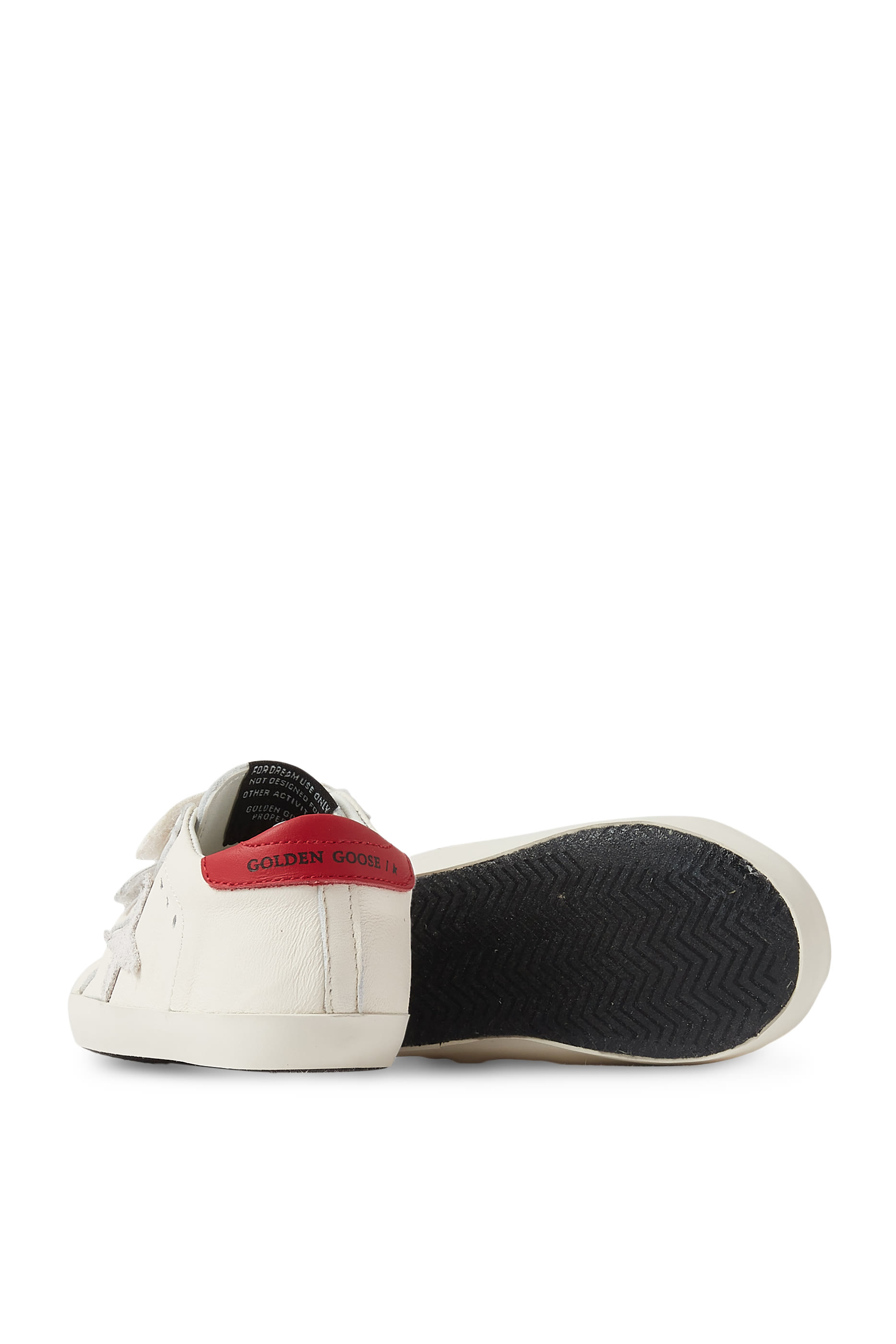 Kids School Leather Sneakers