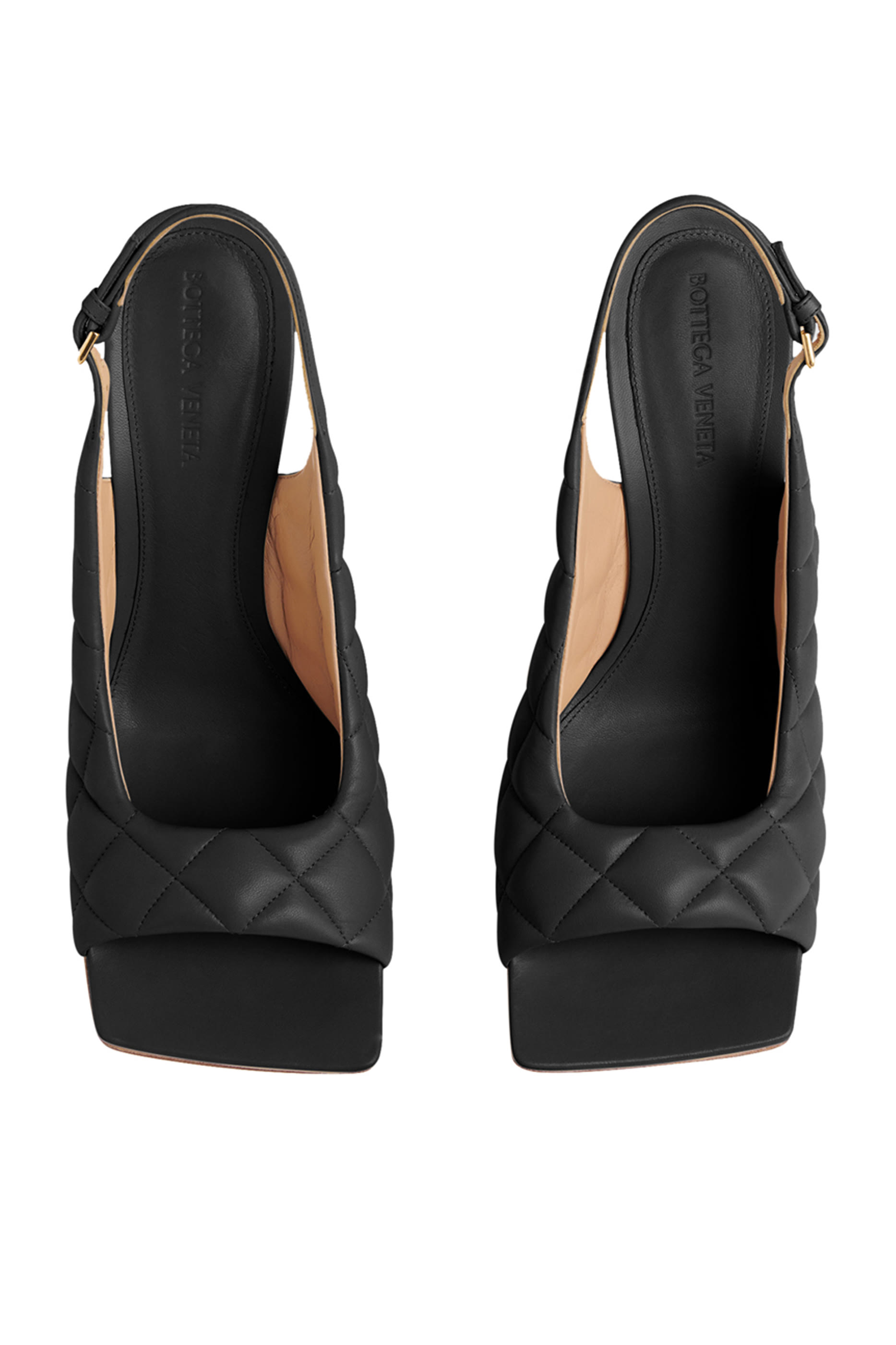 Padded 100 Slingback Leather Sandals