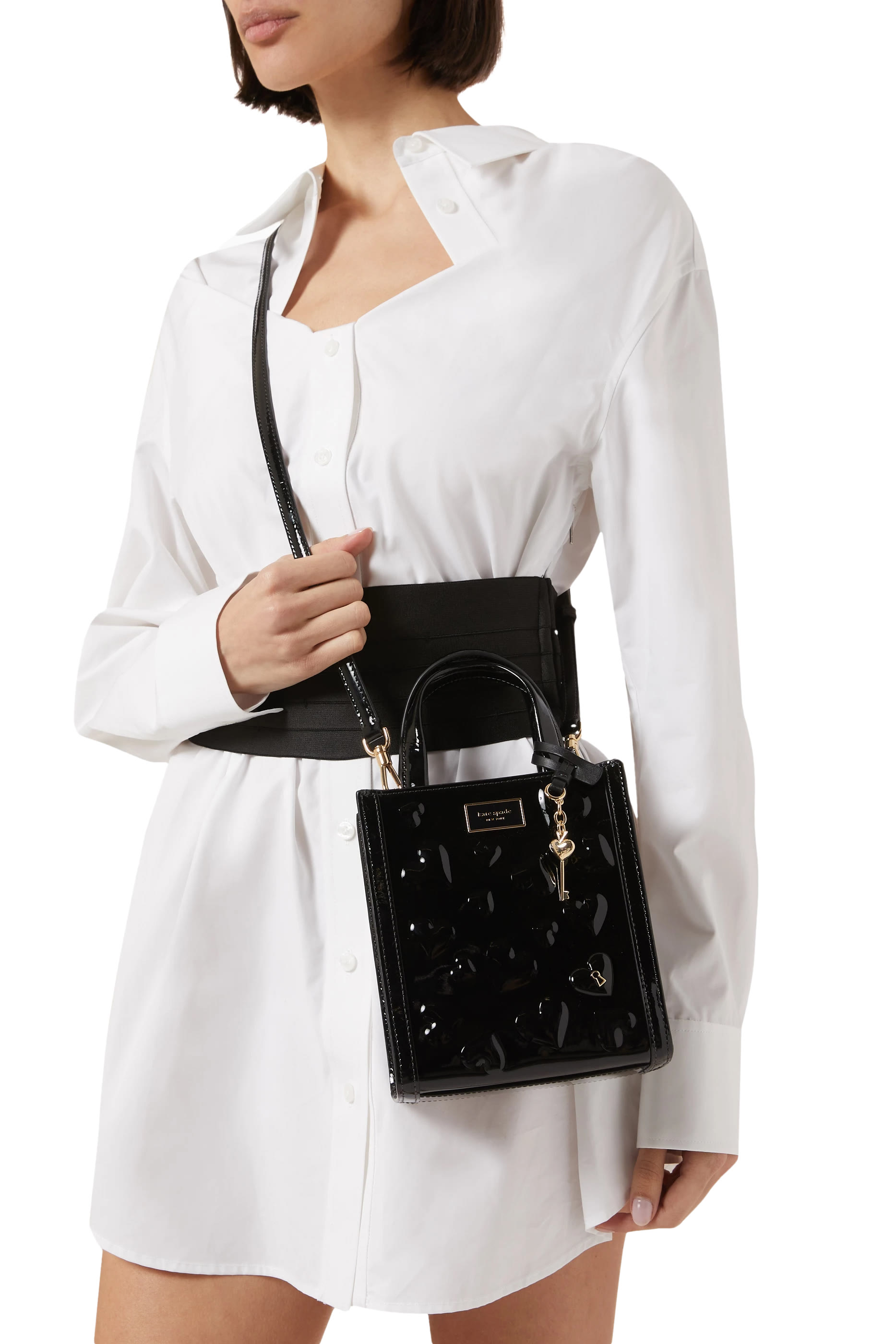 Leather Mini Tote Bag