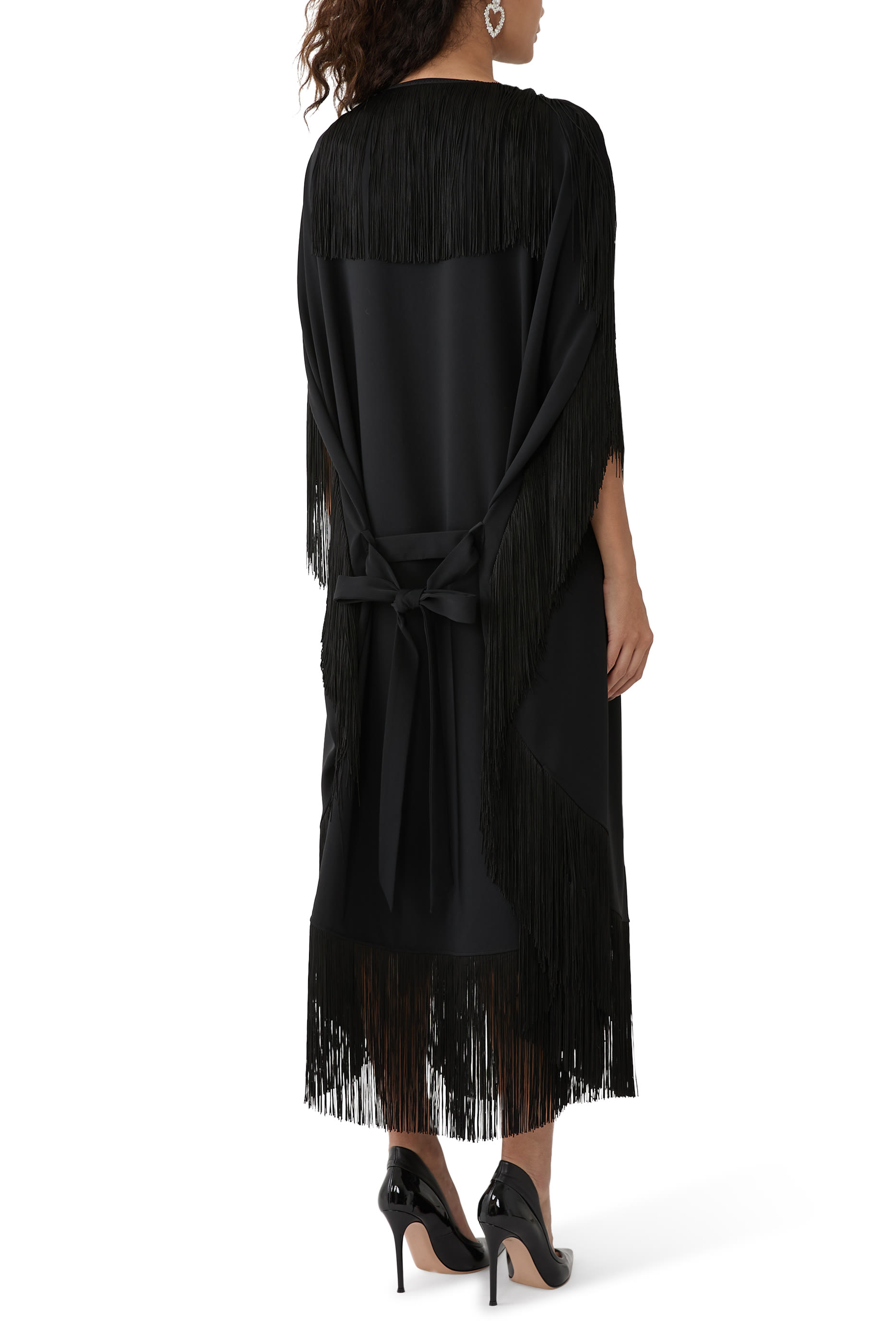 Fringe Midi Dress