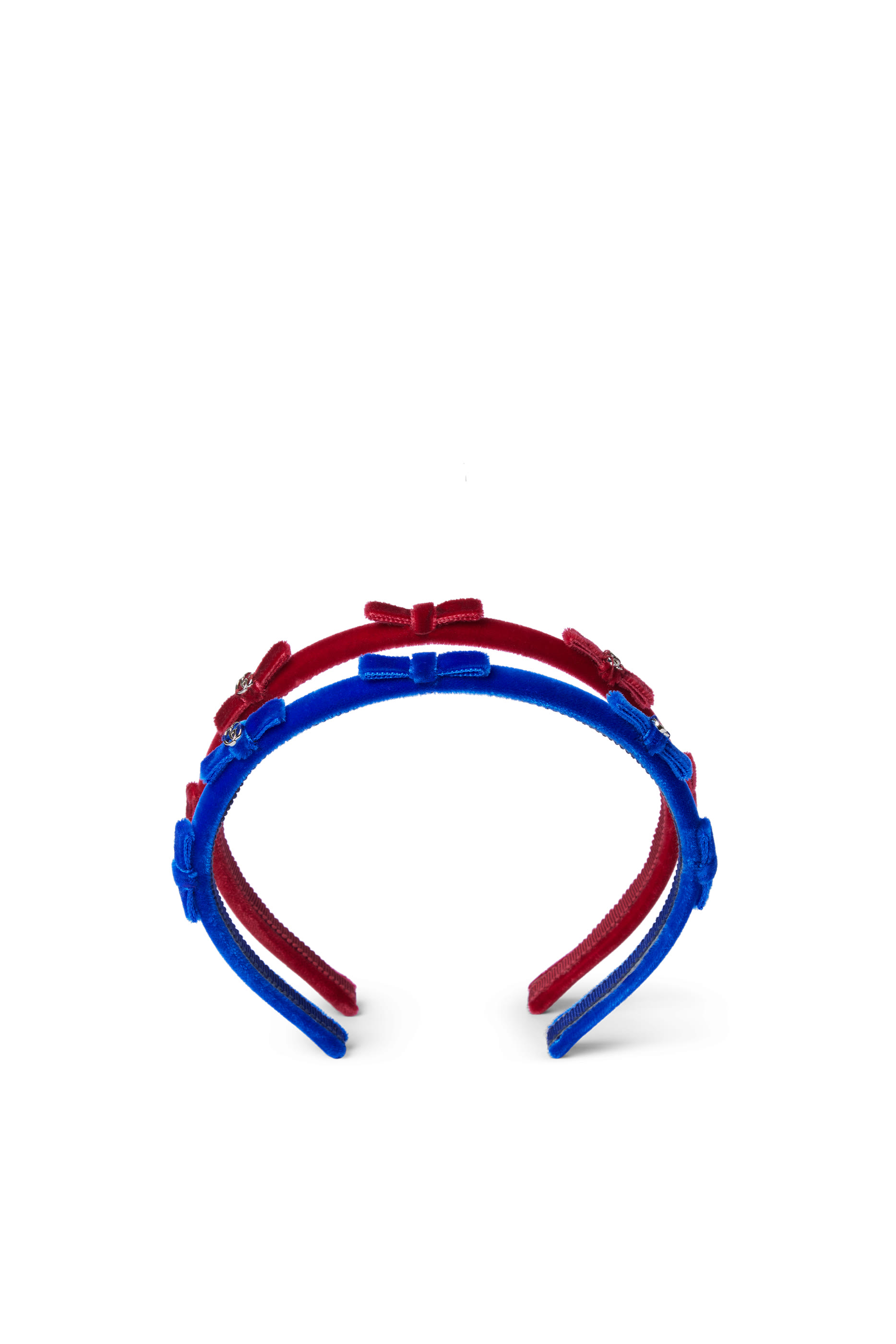 Kids Velvet Hairband Set