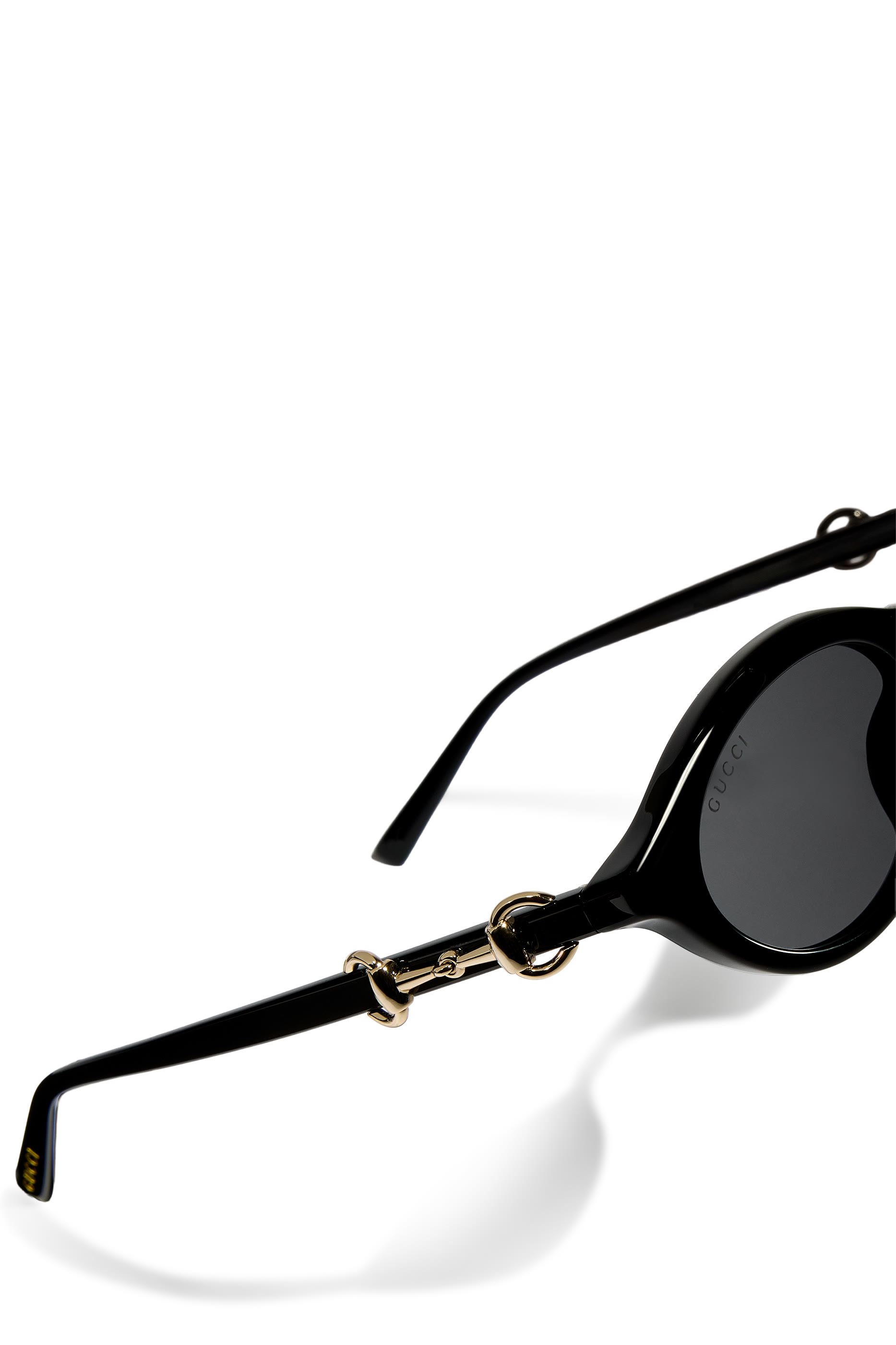 Oval-Frame Sunglasses
