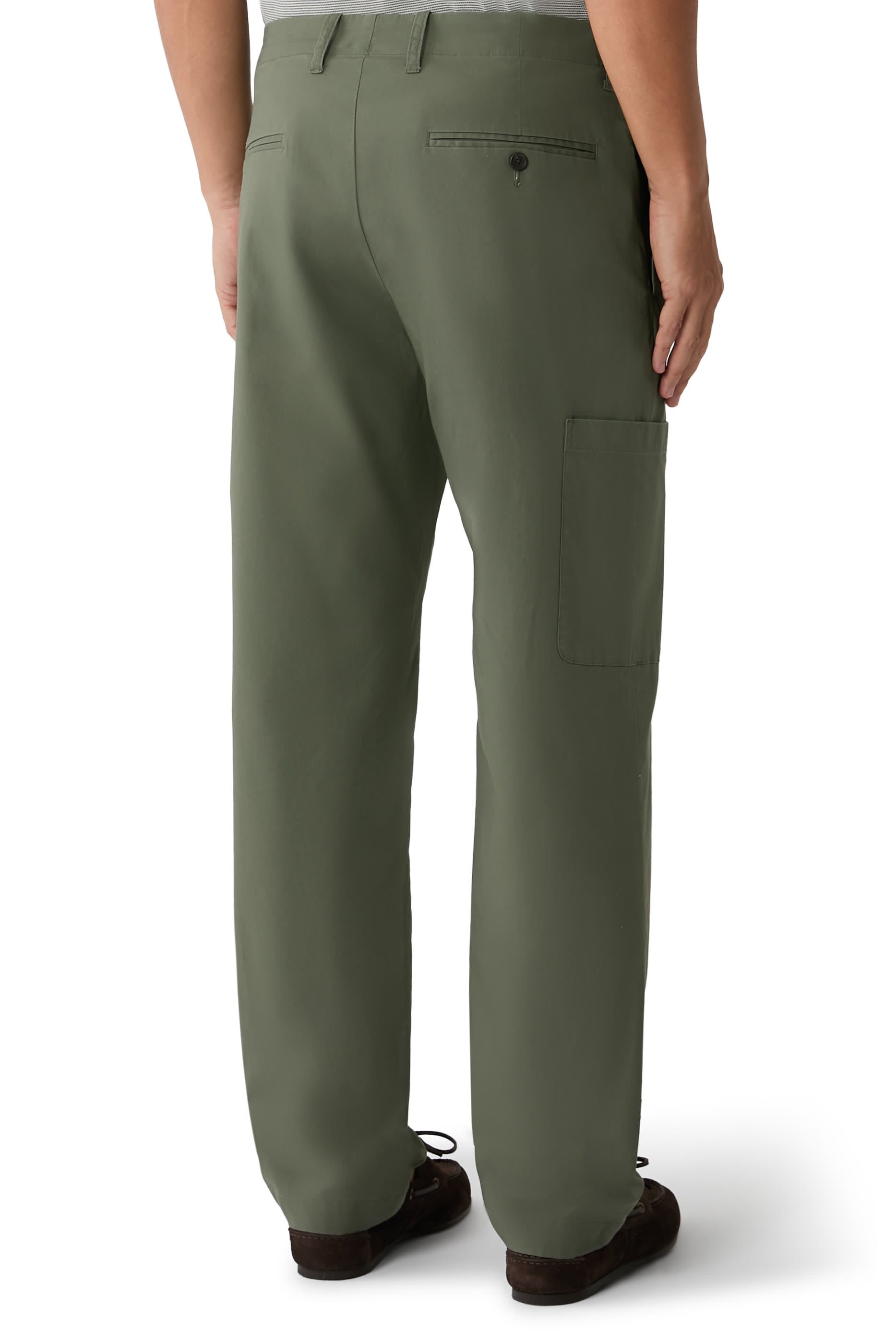 Owen Athletic Stretch-Cotton Side-Pocket Trousers