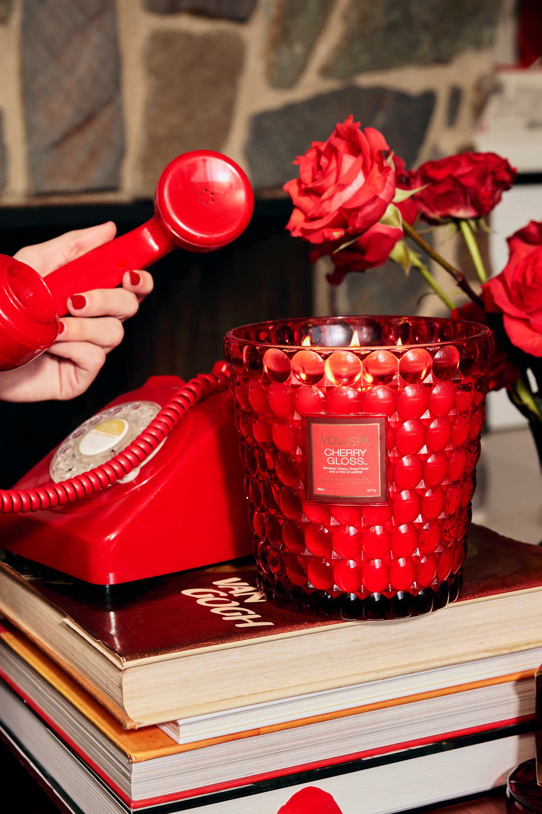 Cherry Gloss 3-Wick Hearth Candle