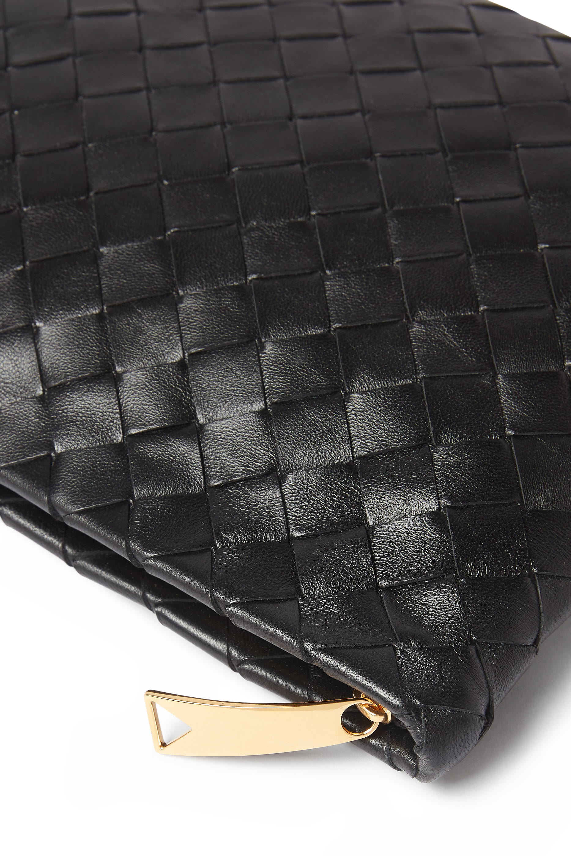 Medium Intrecciato Leather Pouch