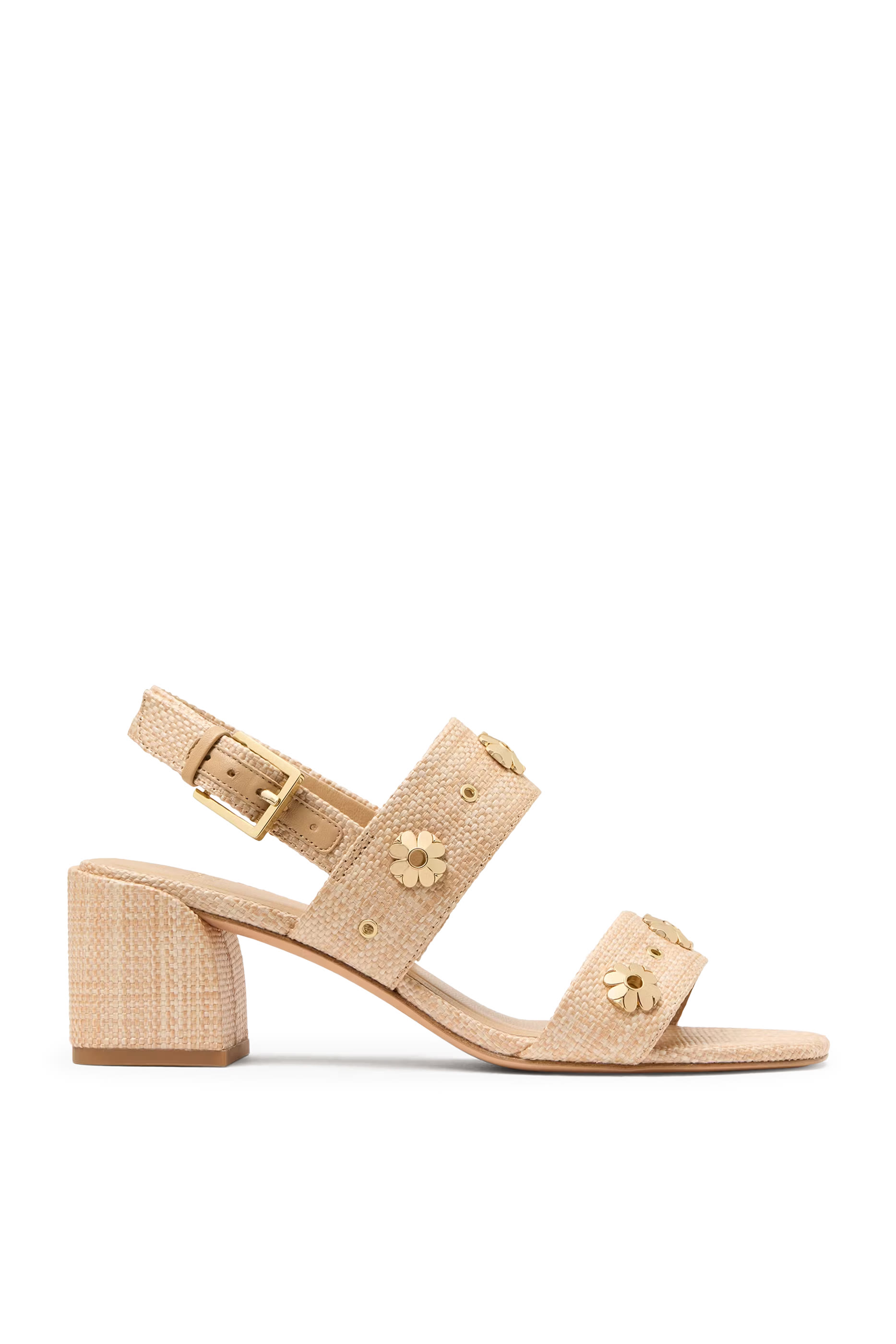  Spade Flower Stud 55 Block Heels 