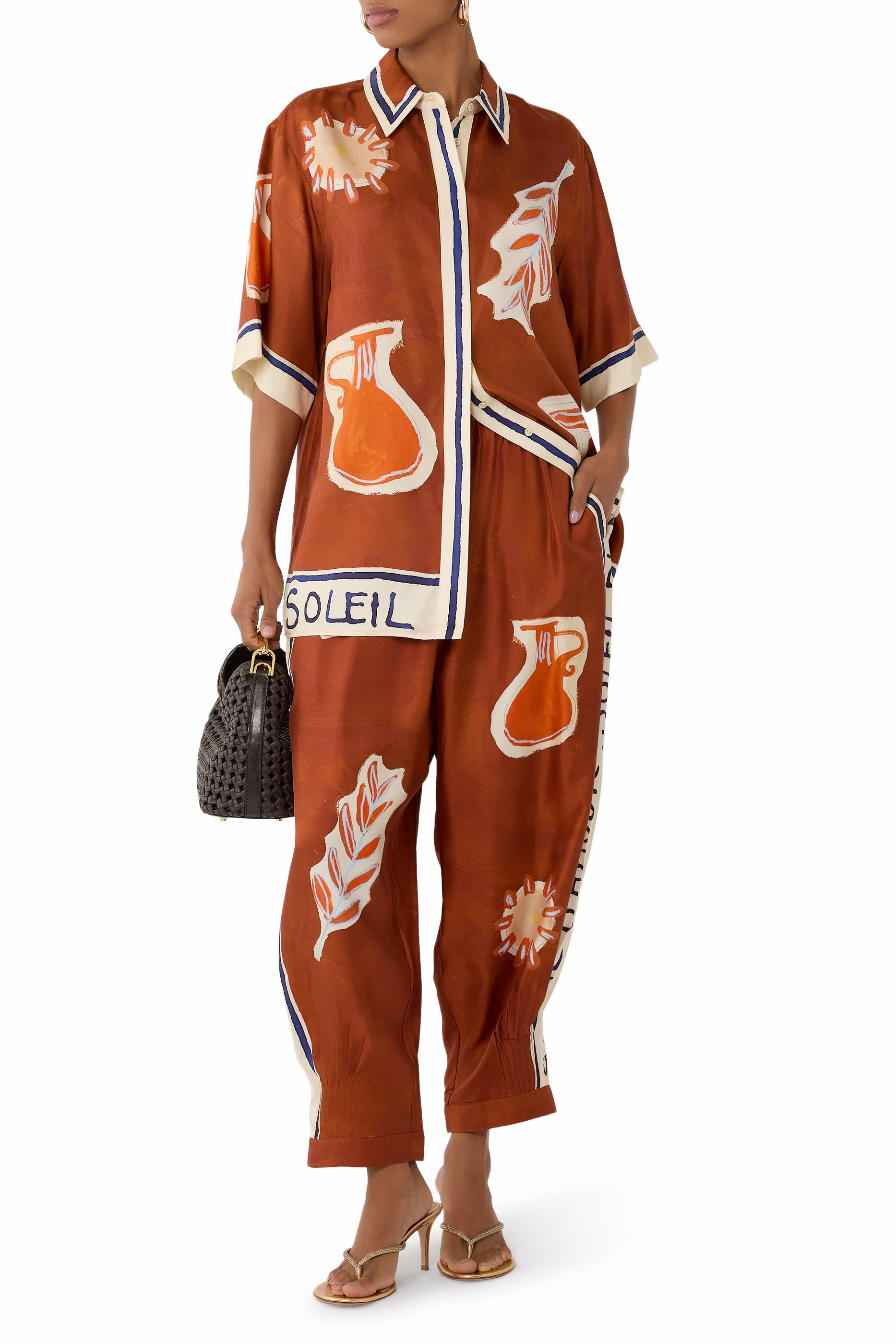 Soleil D'Amour Silk Shirt