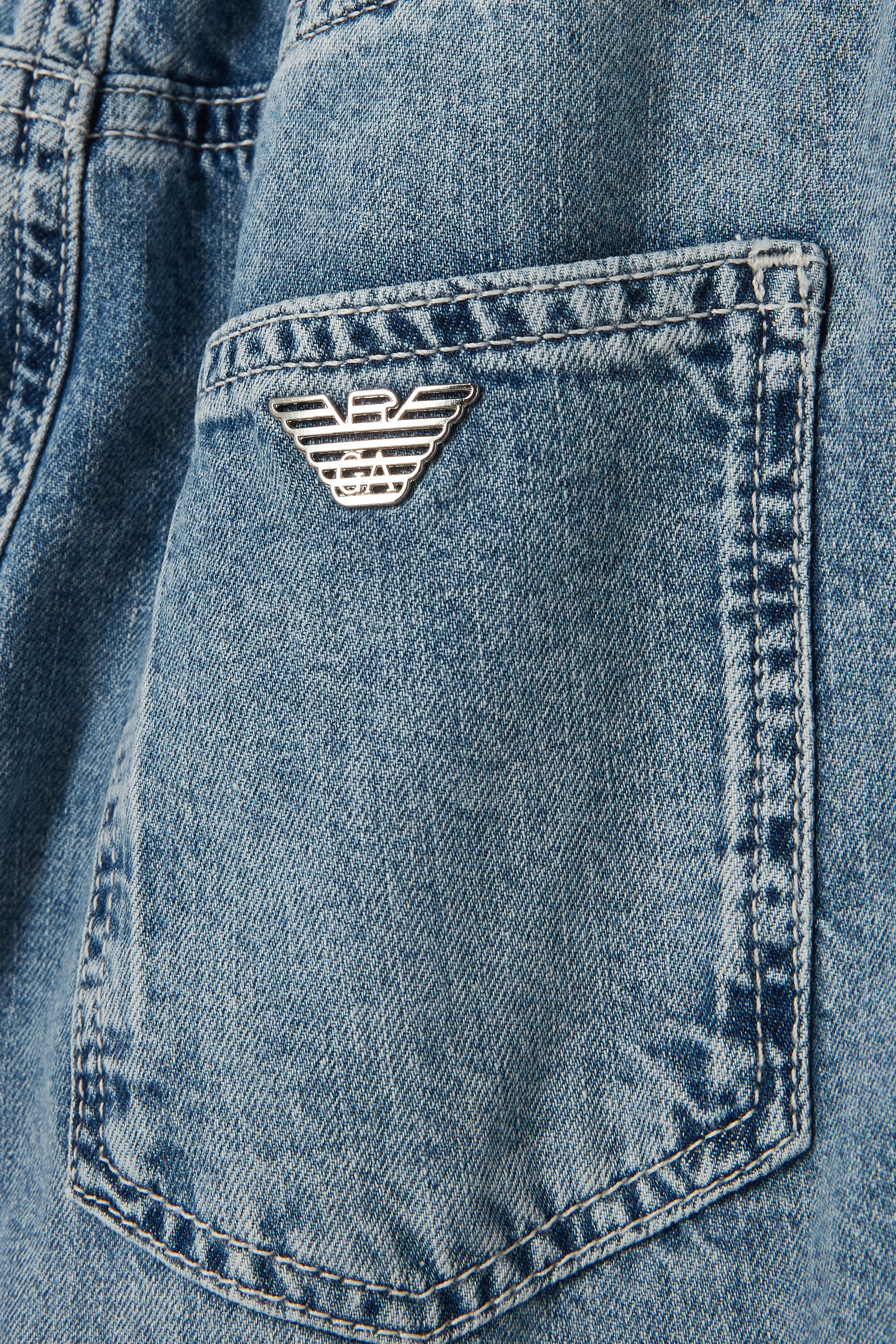 Kids Elasticated Denim Pants