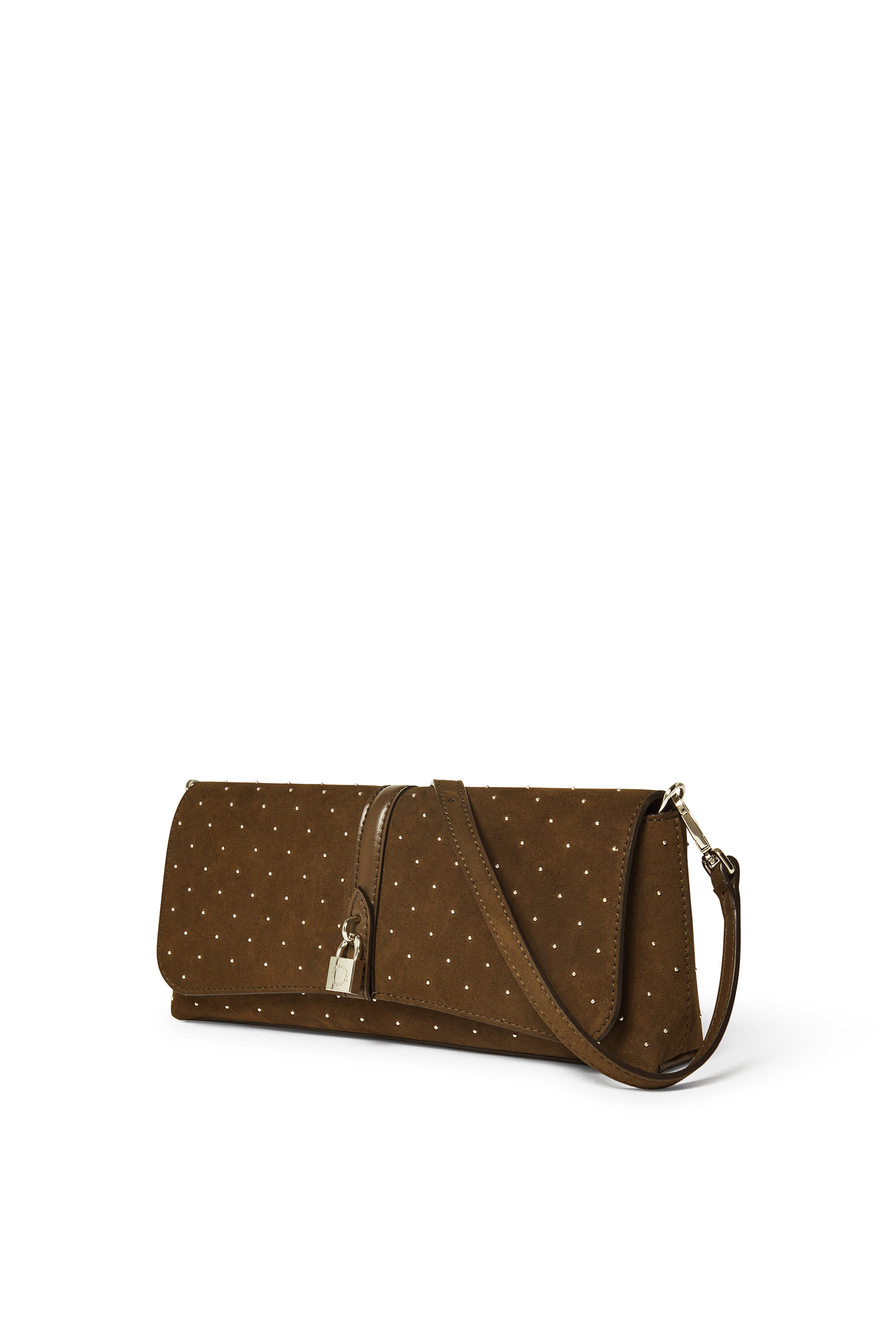  Ryder Suede Pochette Shoulder Bag