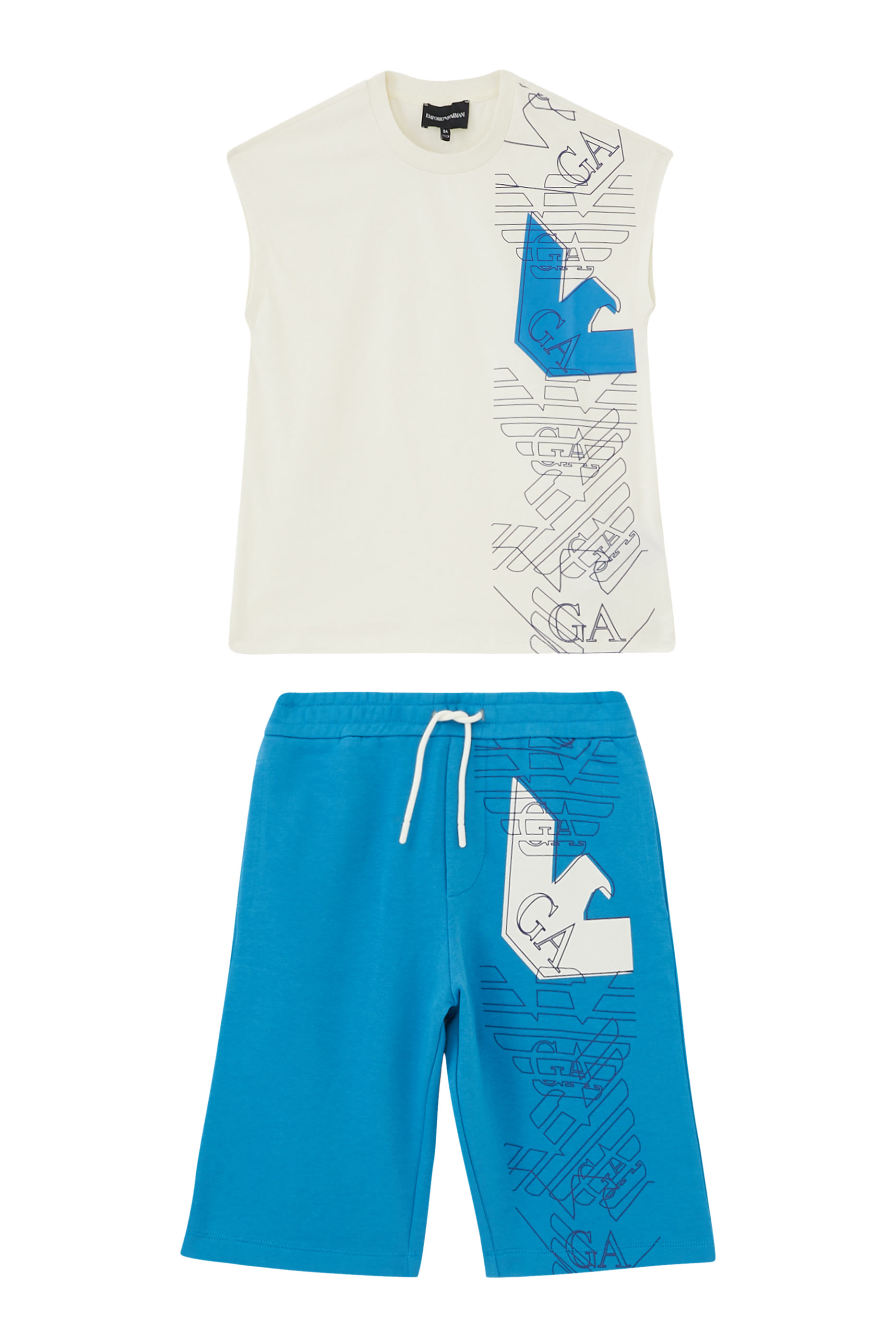 Kids Eagle Logo Singlet & Shorts Set