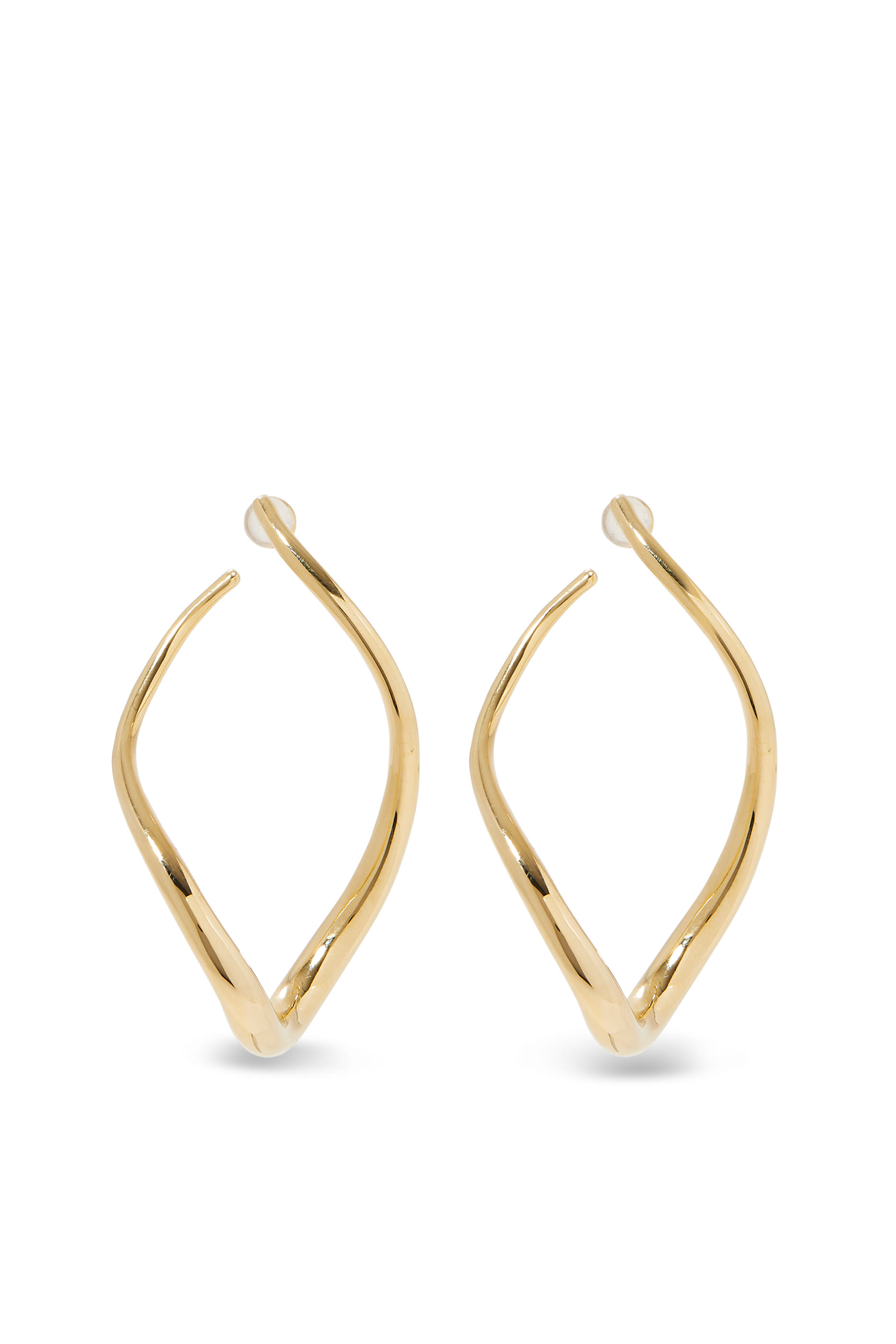 Twirl Hoop Earrings