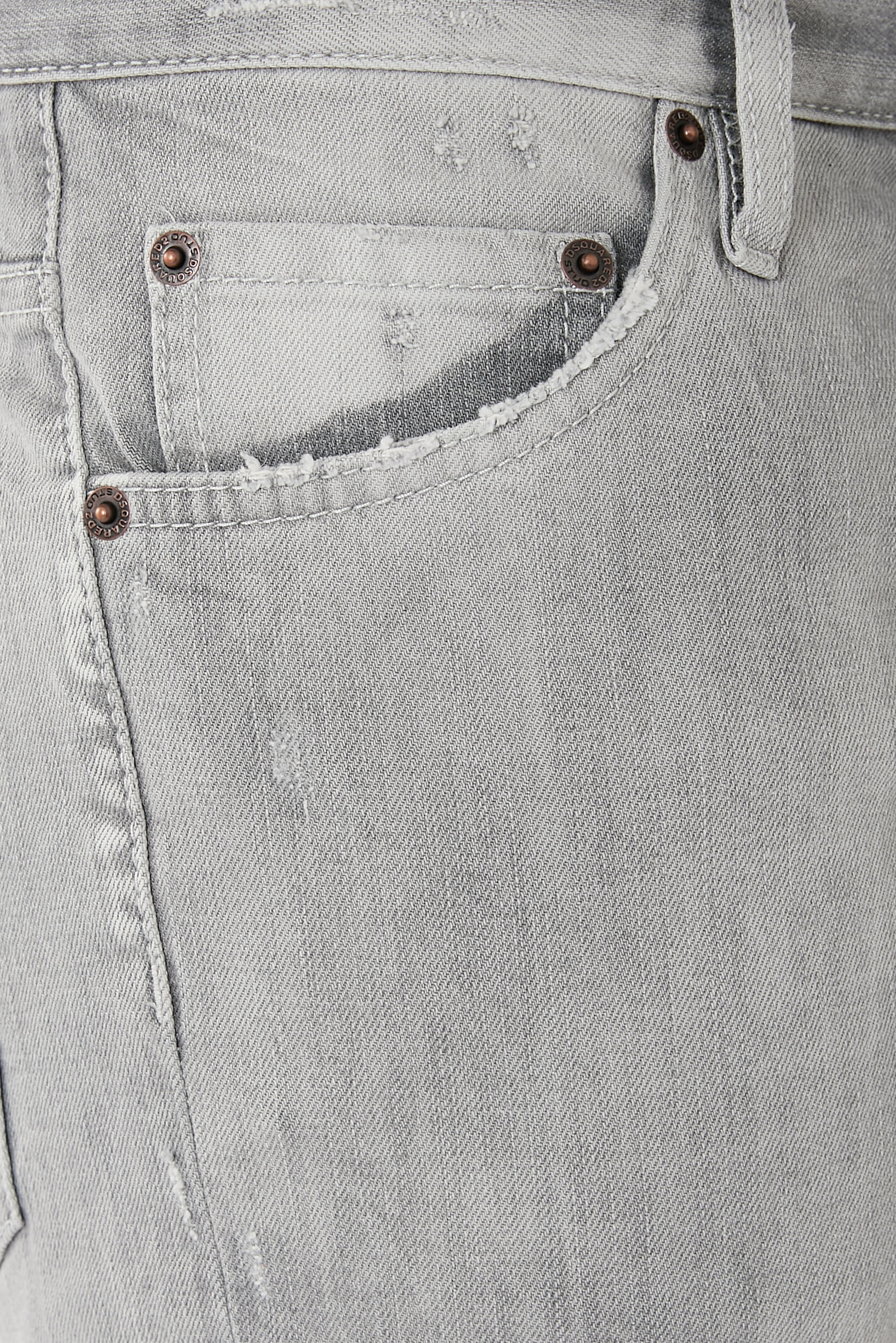 Brushed Wash Slim Twist Jeans 