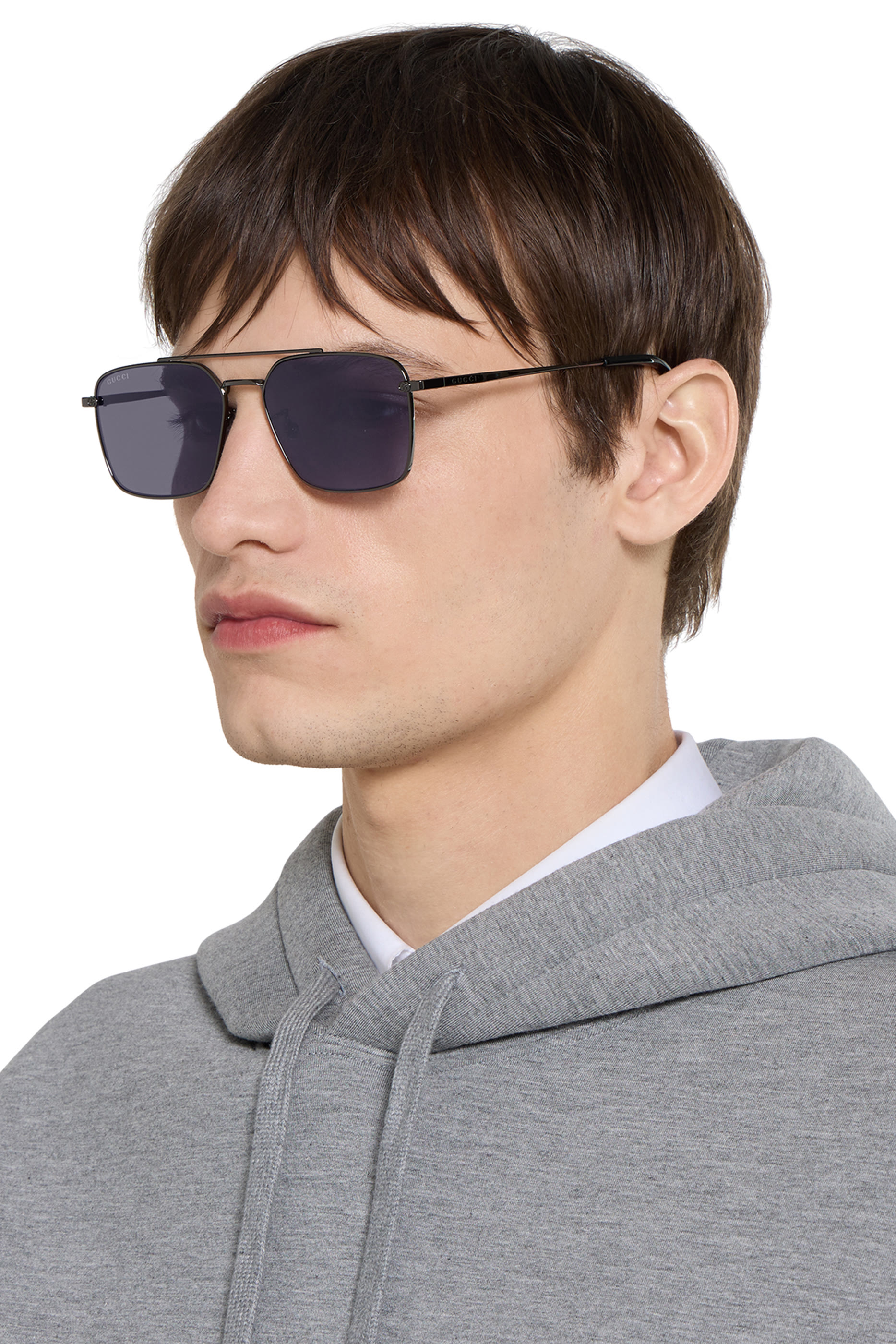 GG1957SA Specialized-Fit Rectangular Sunglasses