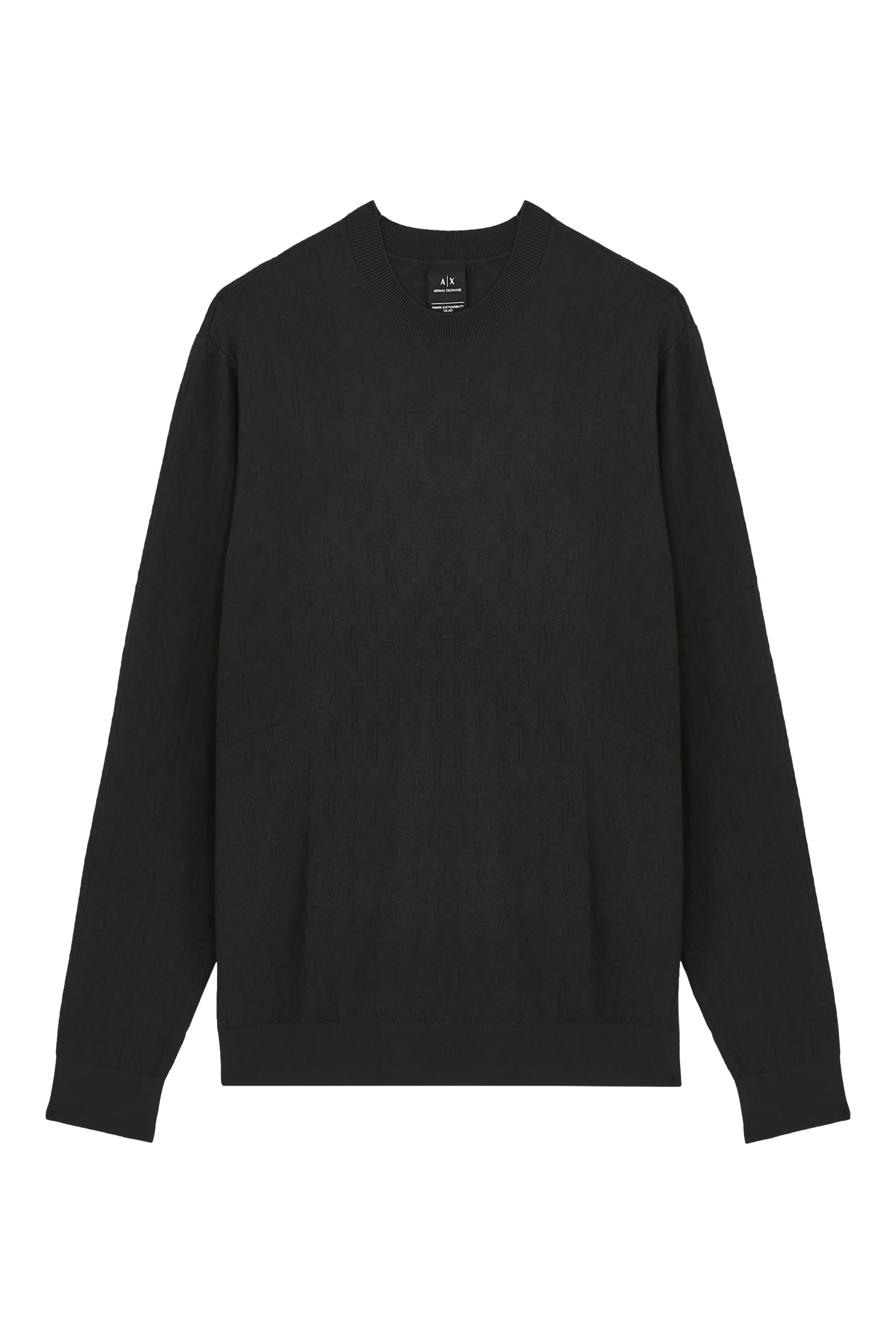 ASV Tone-On-Tone Logo Crewneck Sweater