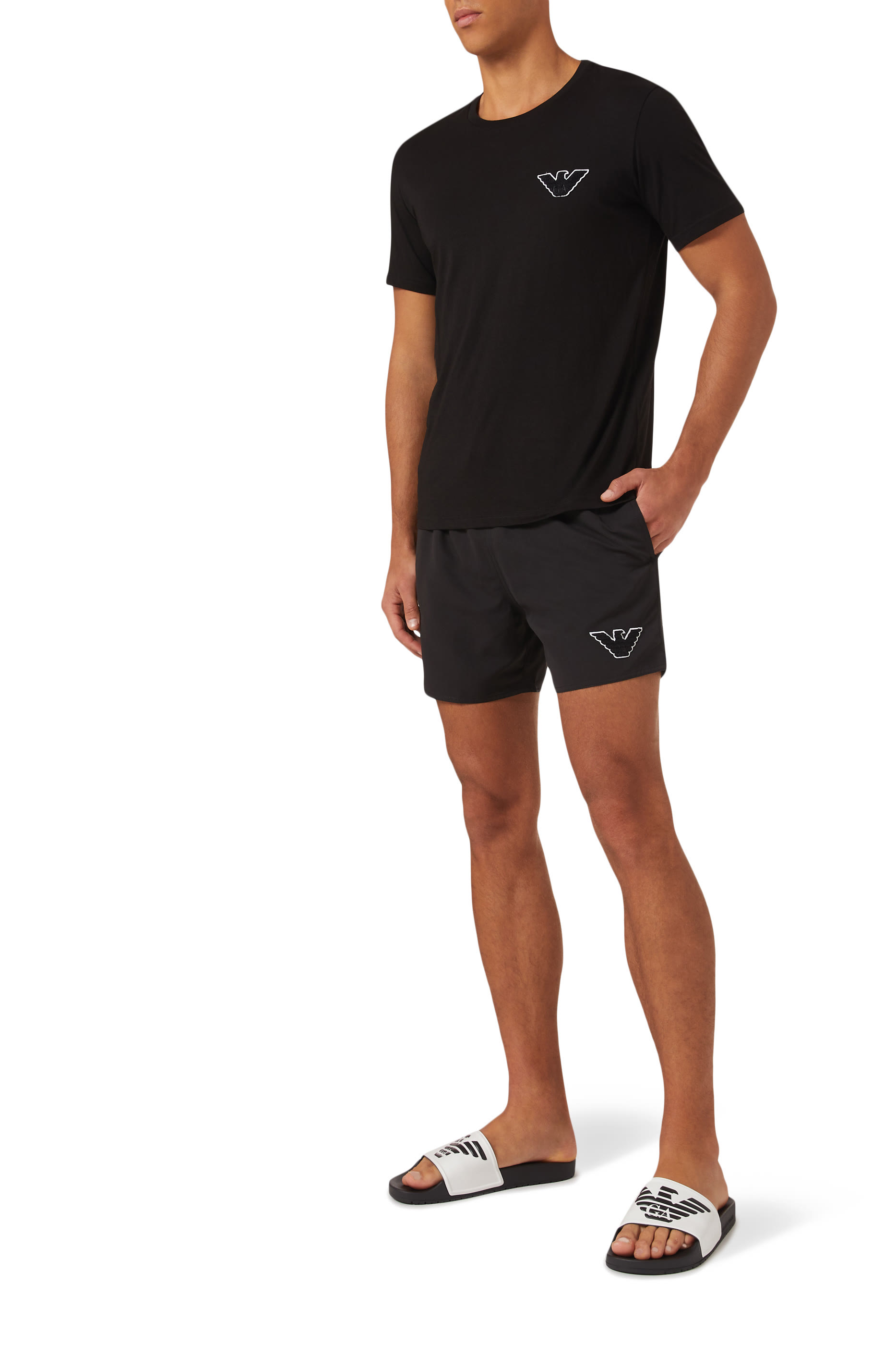  Eagle Logo Swimshorts 